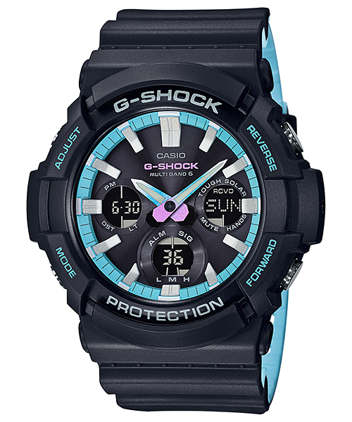 G-Shock Pearl Blue Neon Series ของใหม่แท้100% รับประกัน 1 ปี รุ่น GAS-100PC-1ADR