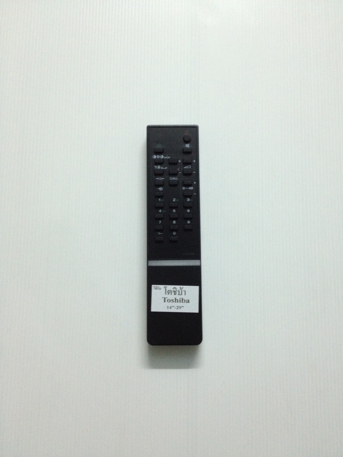 ​รีโมททีวีโตชิบ้าจอธรรมดา Toshiba 9396