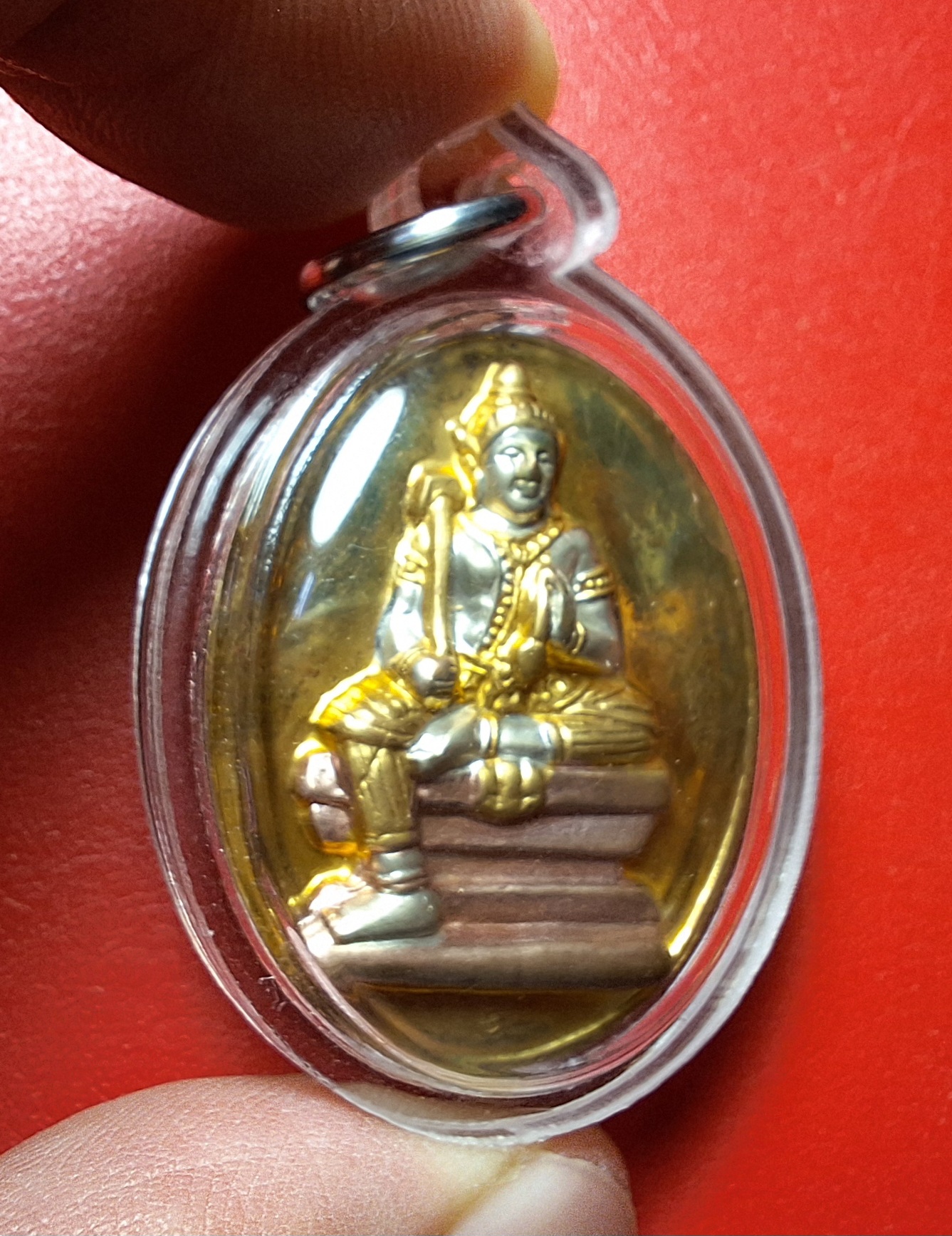 พระวิษณุกรรม หลังพระพิฆเนตร กรมศิลปากร ปี๒๕๔๖ เนื้อสามกษัติรย์(องค์ที่1)