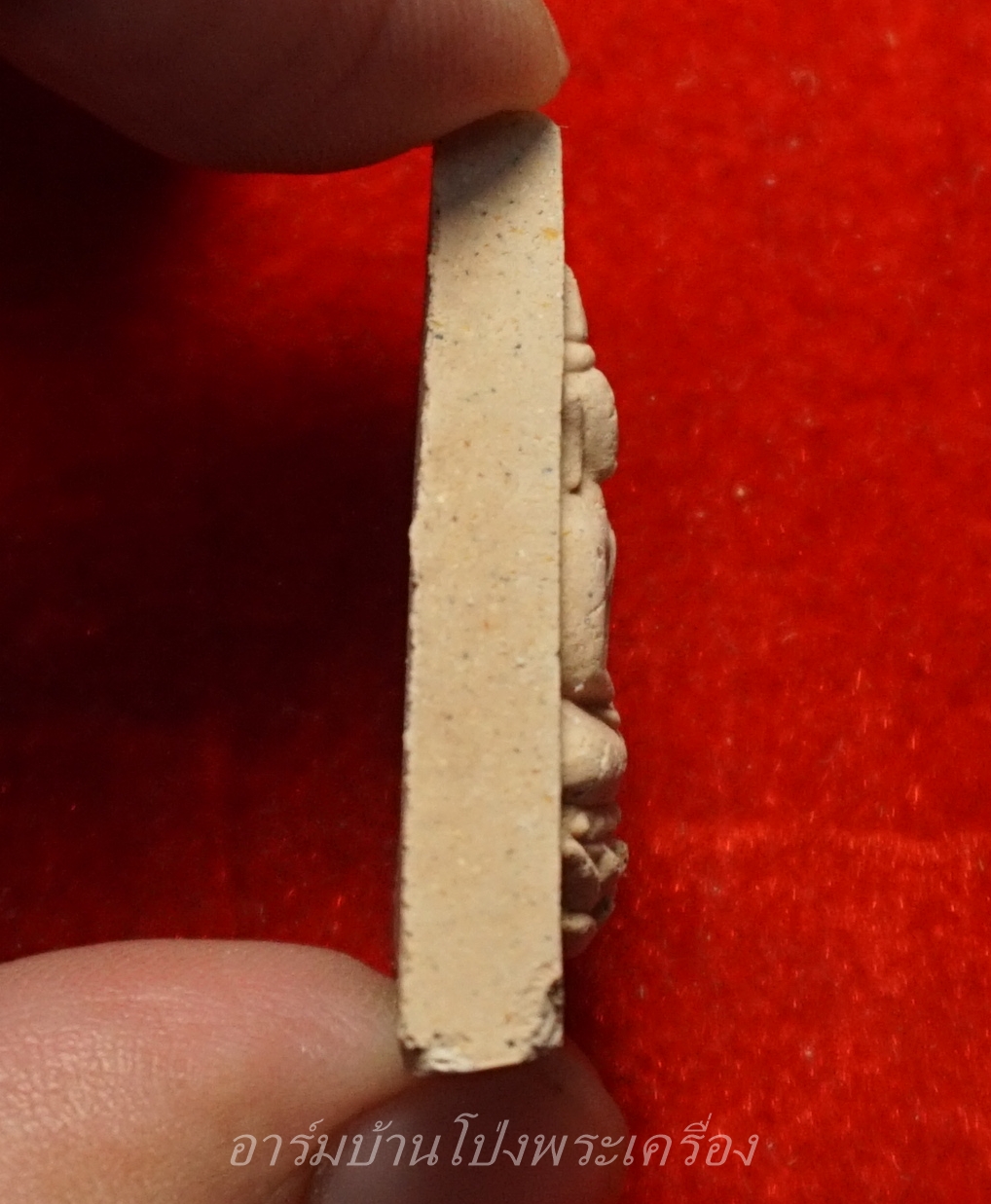 หลวงพ่อวิรัช วัดดีบอน สมเด็จจิตรลดา ปี๒๕๖๐ หลังจารดินสอ(องค์ที่2)