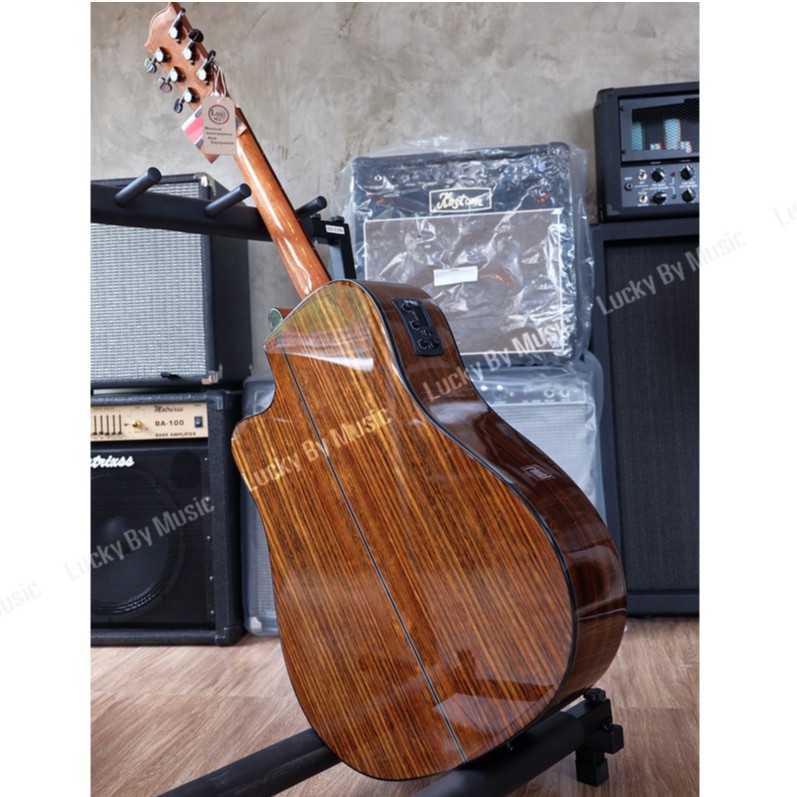 กีต้าร์โปร่งไฟฟ้า หน้าไม้แท้ Nashville L-T20S-41-EQ ขนาด 41 นิ้ว