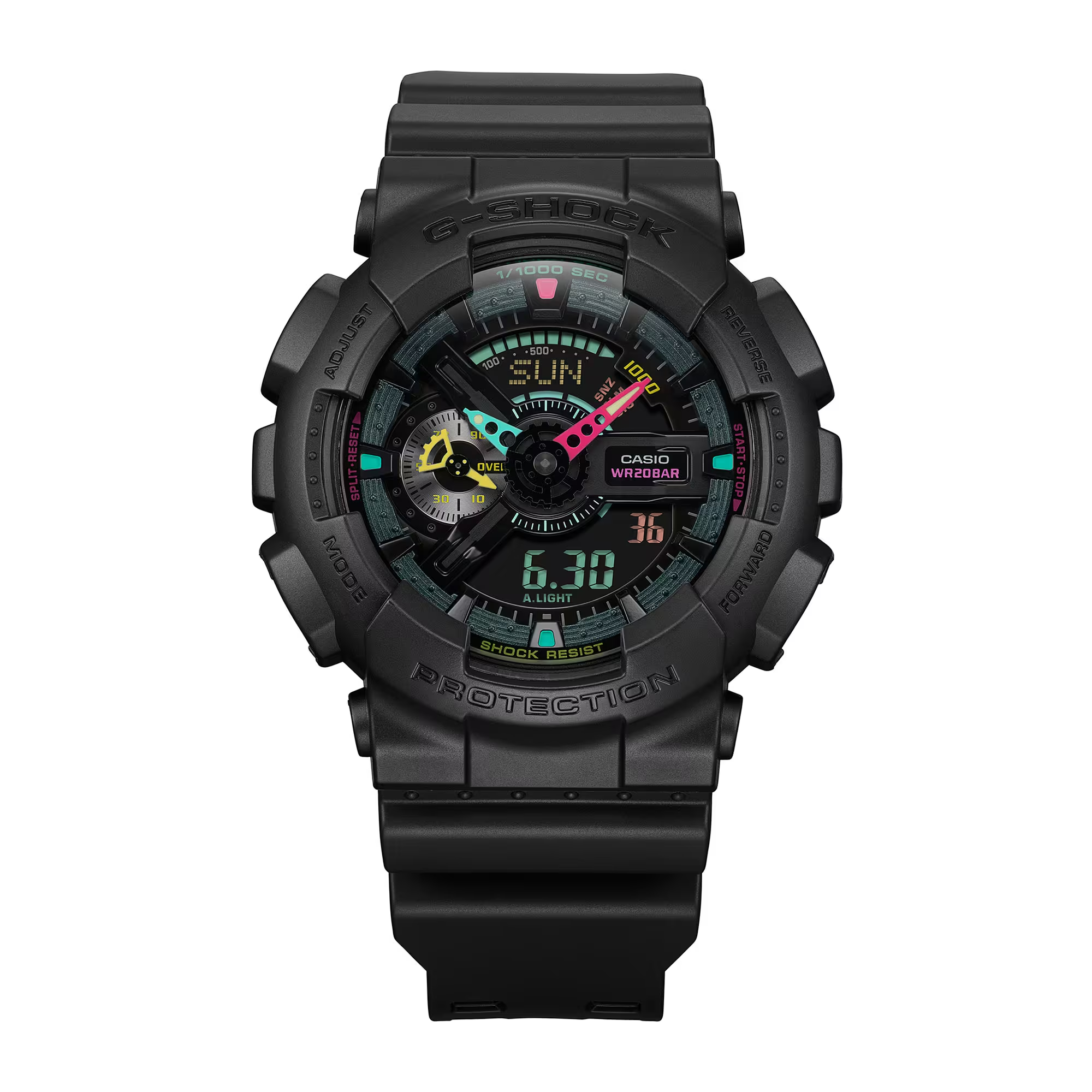 GA-110MF-1A l G-Shock Multi-Fluorescent Accents Series l G-SHOCK