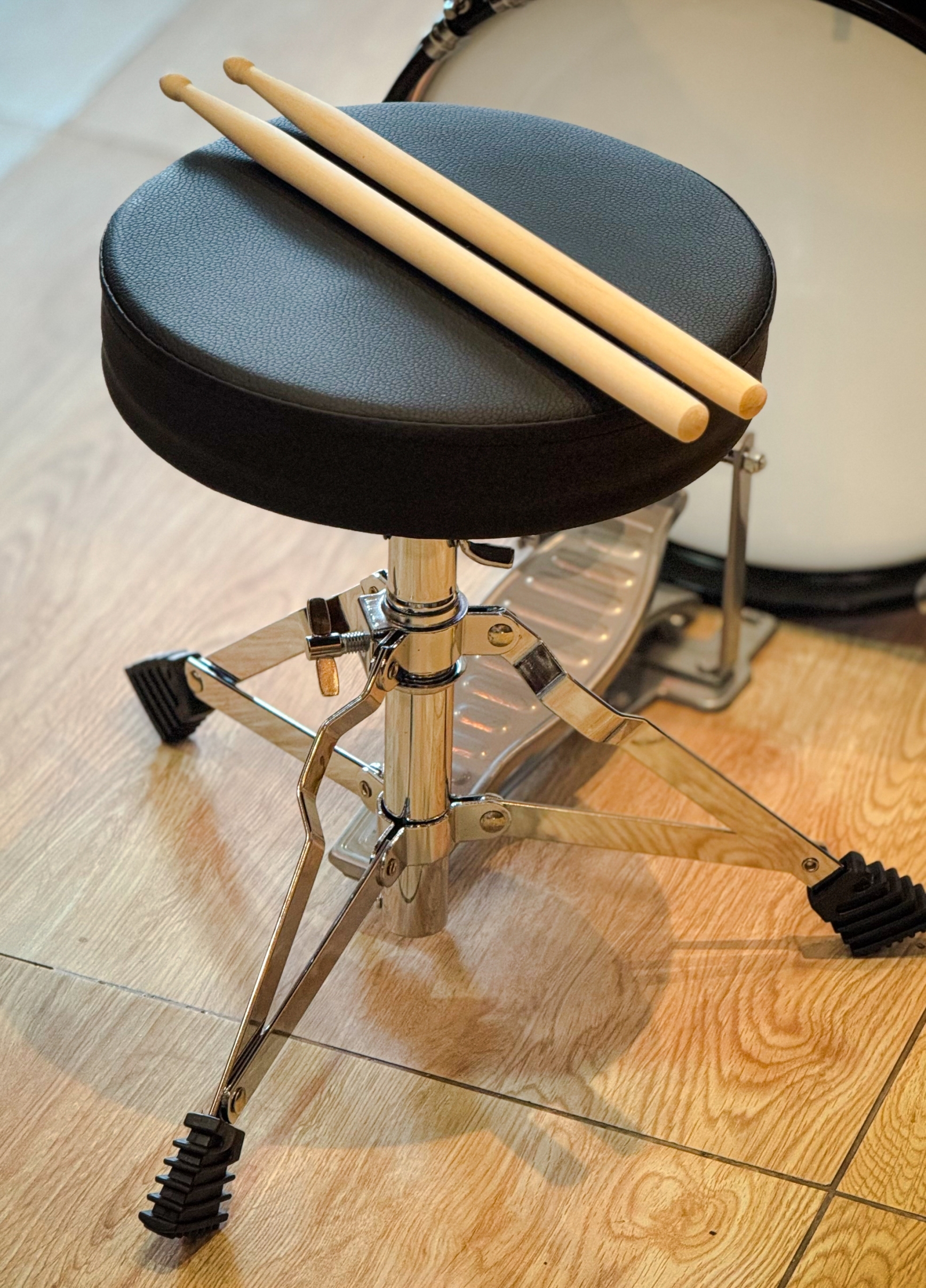 กลองชุดเด็ก MELODT SET 3 ใบ สีเขียว ครบชุด (สำหรับเด็ก1-10 ปี)