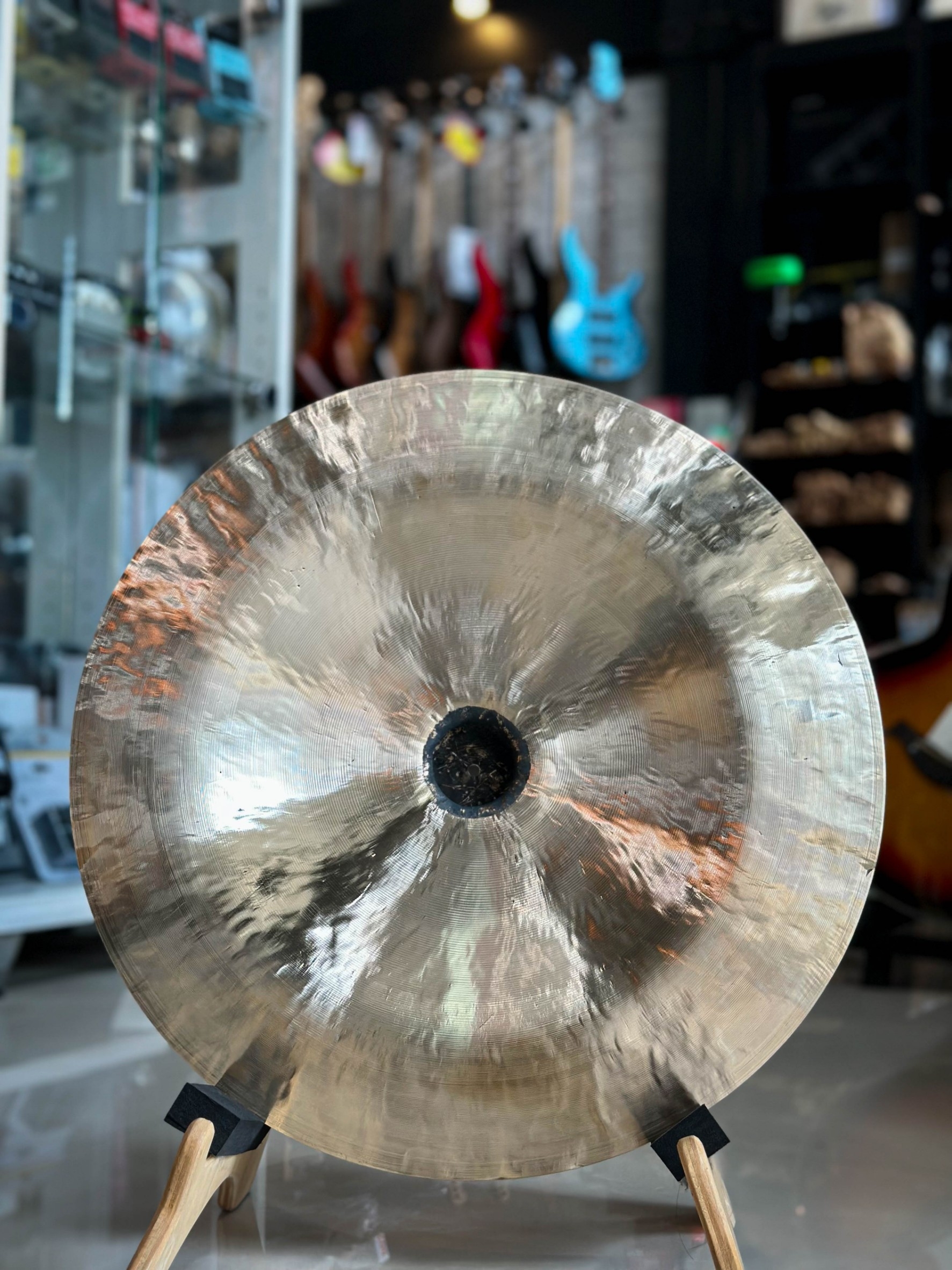 ฉาบไชน่า ขนาด 18" นิ้ว ไชน่าหัวตุ้ม ฉาบ แฉ China Cymbal เสียงสาด สะใจ