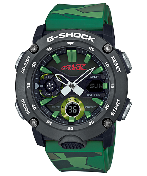 G-Shock x Gorillaz Limited ของใหม่แท้100% รับประกัน 1 ปี GA-2000GZ-3A