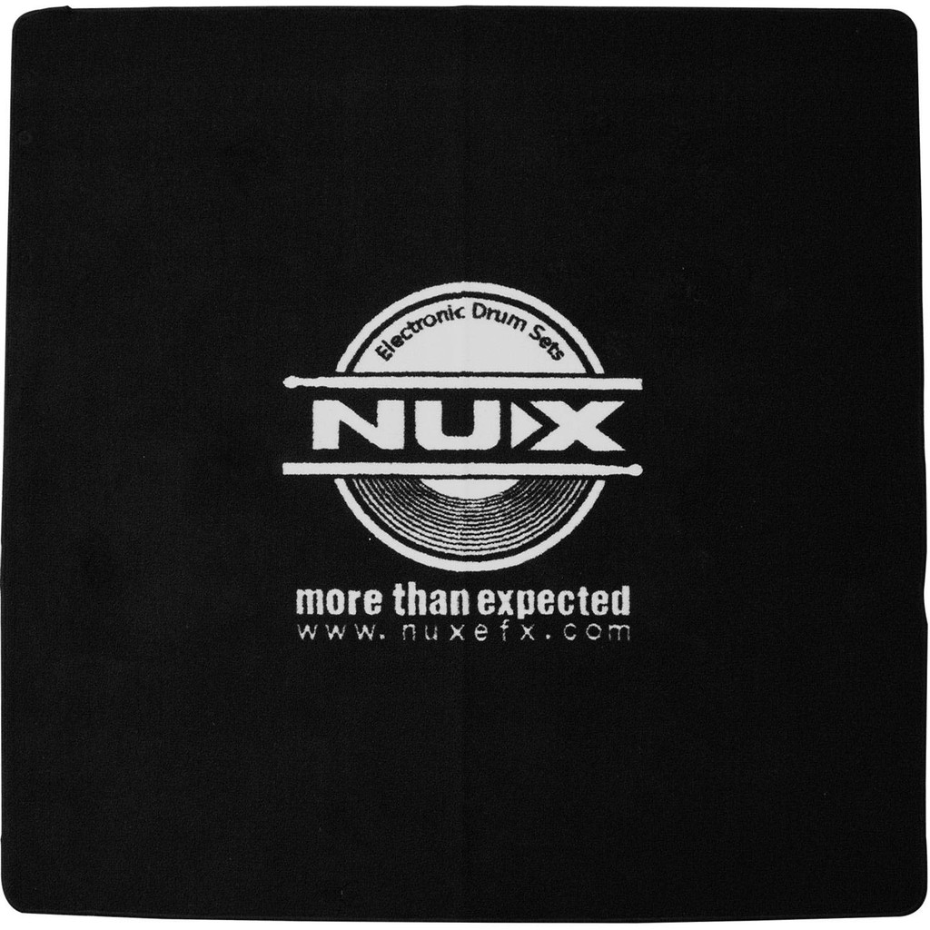 "Nux Drum Mat" พรมรองกลอง ผ้าสักหลาด พรมกลอง พรมกลองชุดไฟฟ้า เนื้อกำมะหยี่ขนสั้น งานคุณภาพดี