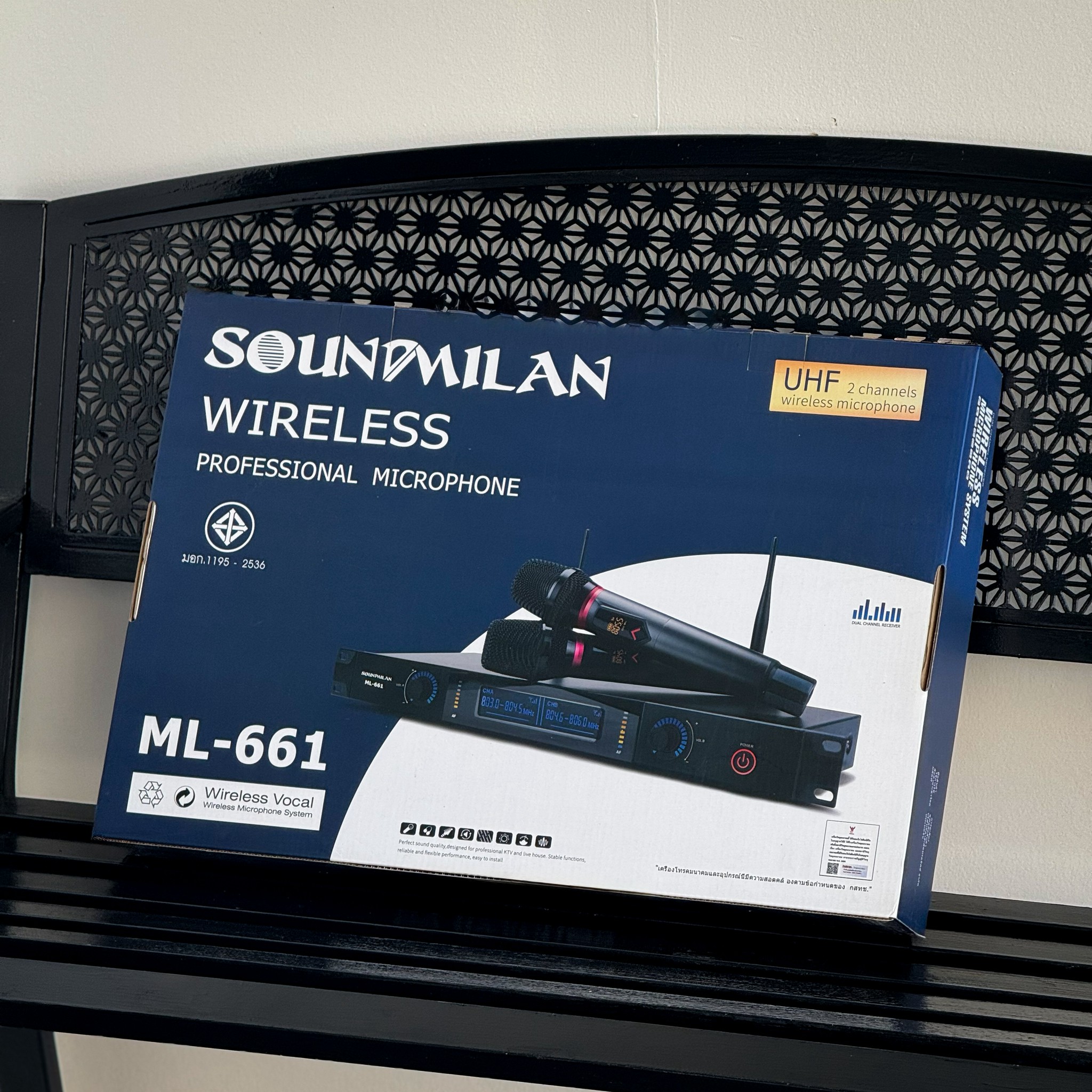 ไมค์ลอย Soundmilan ML-661 คลื่นสัญญาณ UHF