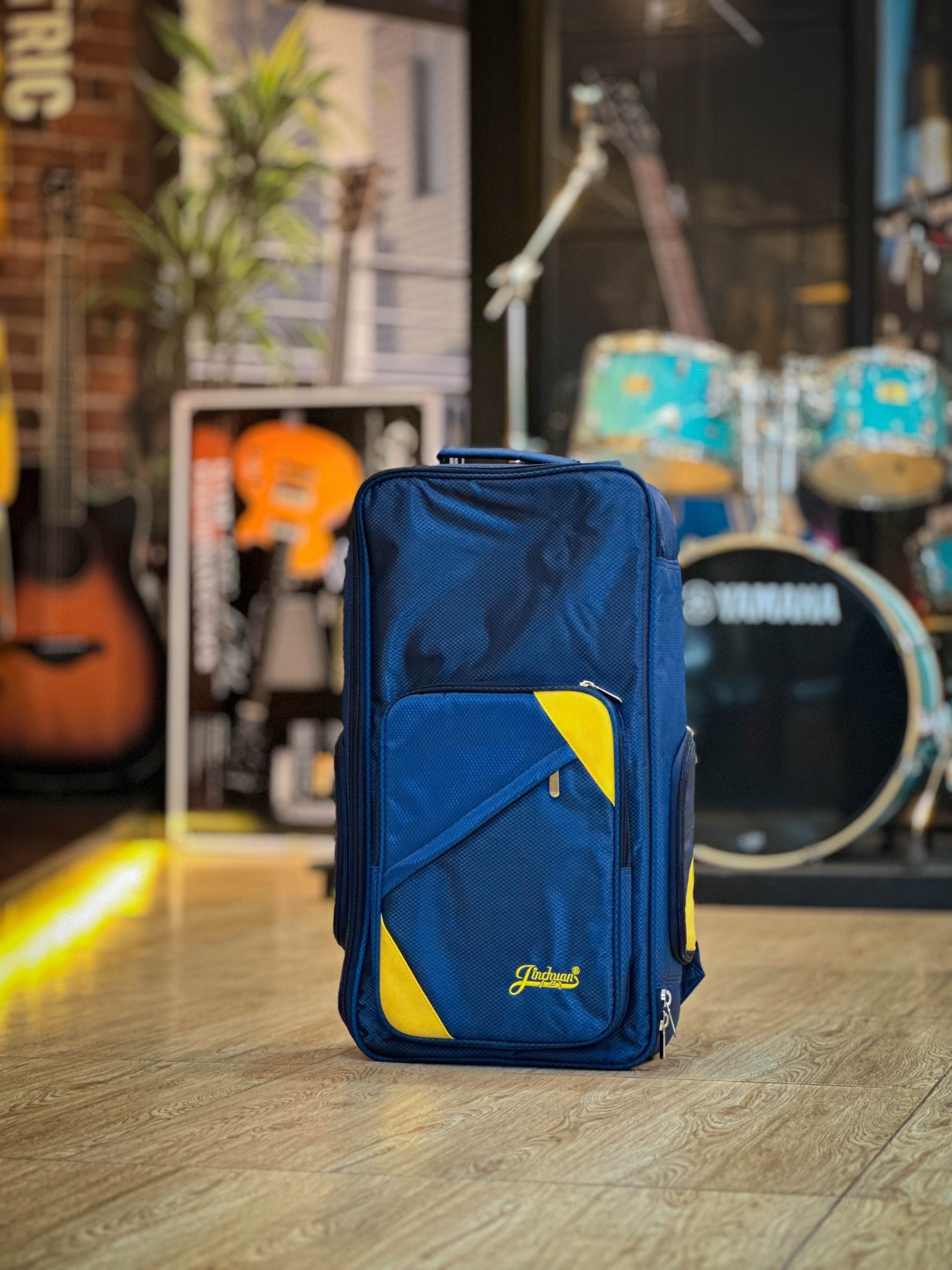 กระเป๋ากลองไฟฟ้า Jinchuan JC SPD-30 บุฟองน้ำภายในหนา 12 MM. กระเป๋าใส่กลอง กลองแพดไฟฟ้า มีสายสะพาย/หูหิ้ว