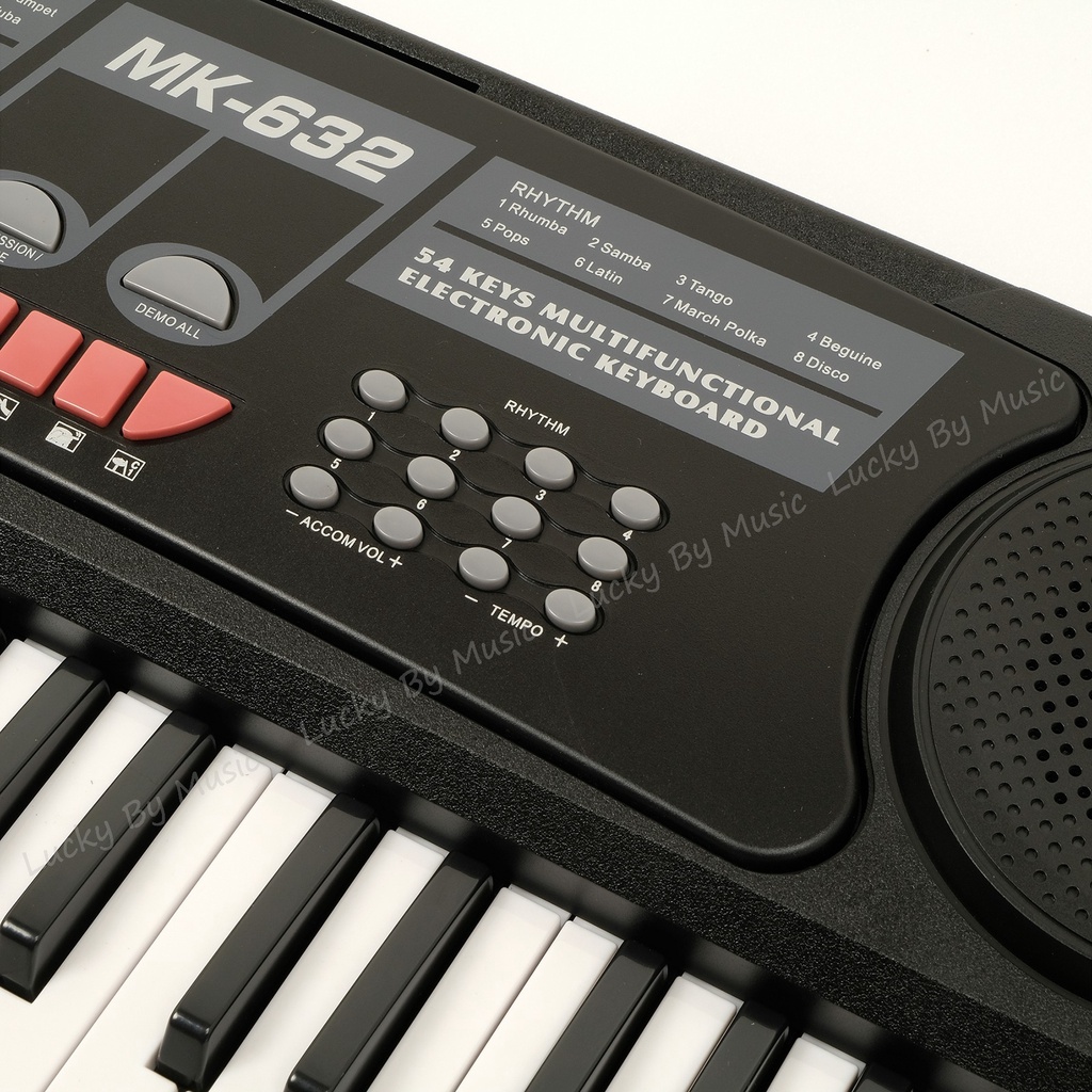 MK-632 54 คีย์ | Ellen 61 คีย์ ✅ มีช่องเสียบ ไมค์ มีลำโพงในตัว ใช้การเรียนการสอนได้ /เลือกเซ็ทได้ *รับประกันศูย์ไทย