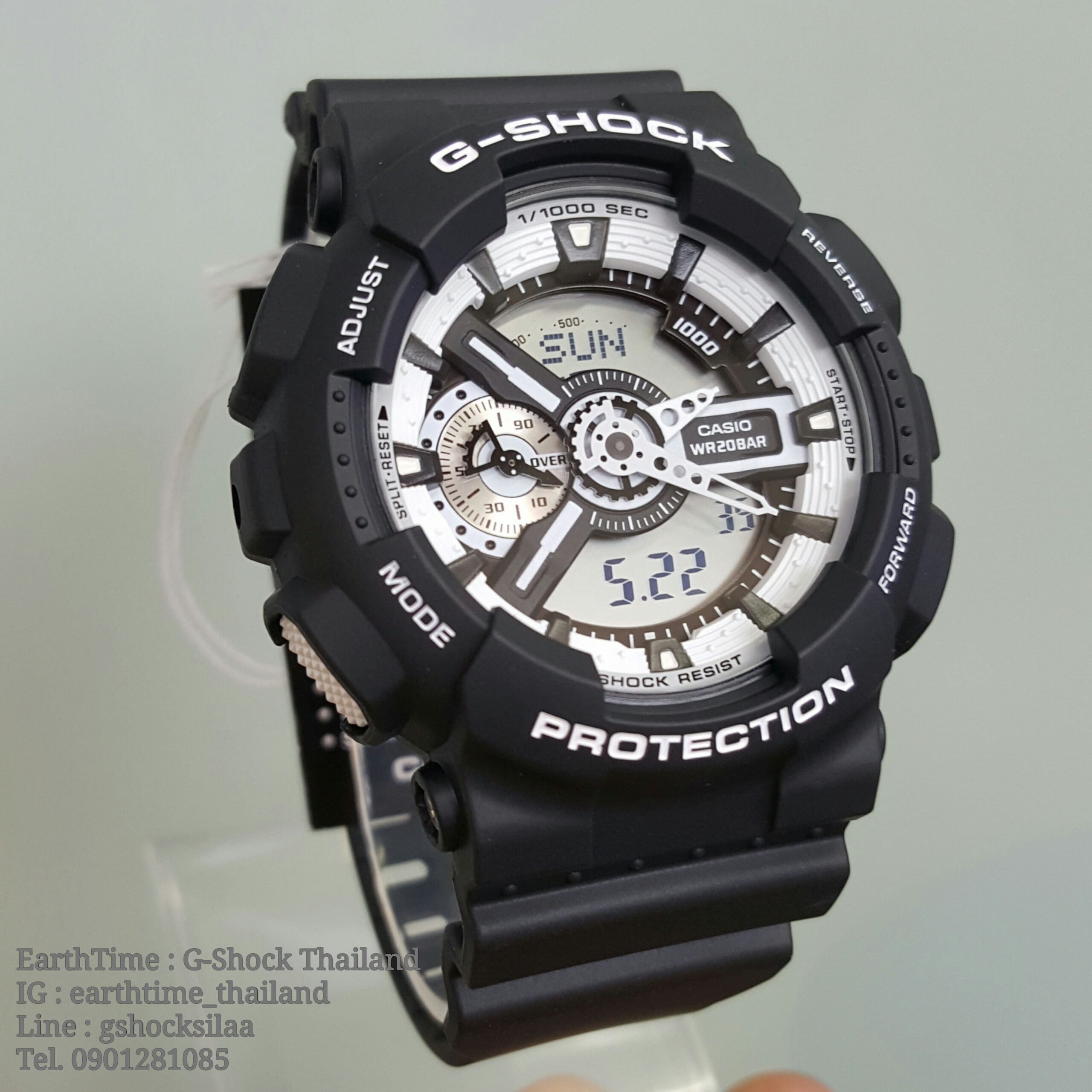 G-Shock ของใหม่แท้100% รับประกัน 1 ปี GA-110BW-1ADR
