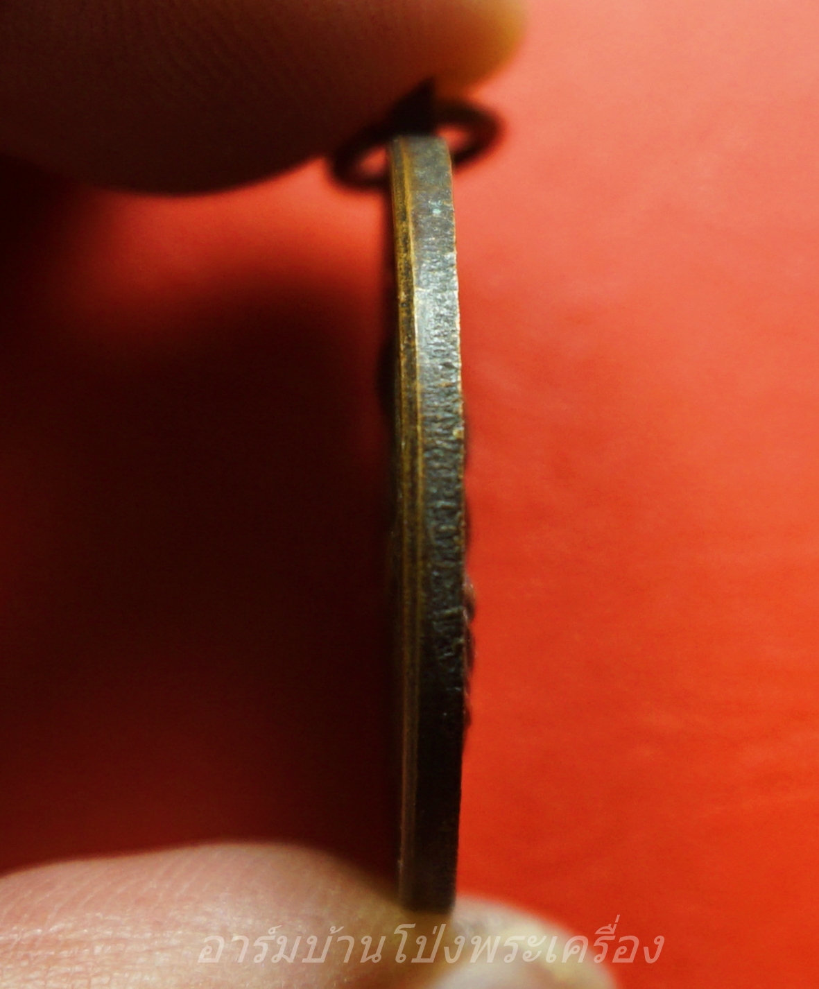 หลวงพ่อแปลก วัดลำน้ำ ฉลองสมณศักดิ์ ปี๒๕๒๙ เนื้อทองแดงรมดำ(องค์ที่2)