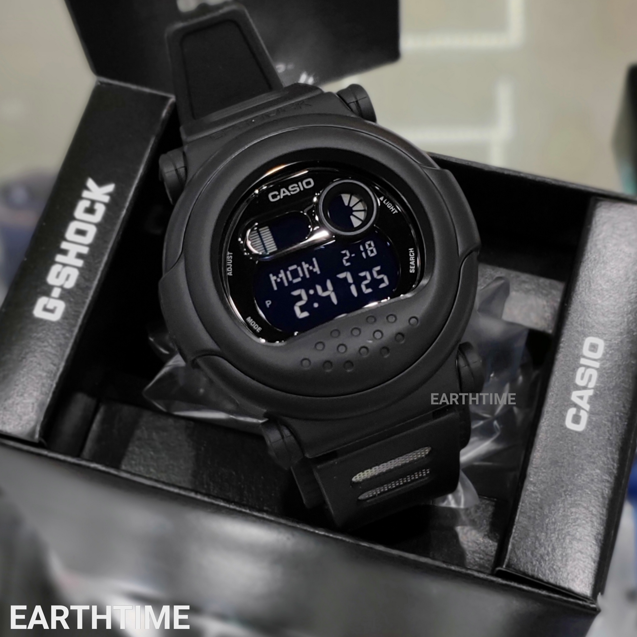 G-Shock Classic Basic Black ของใหม่แท้100% รับประกัน 1 ปี G-001BB-1