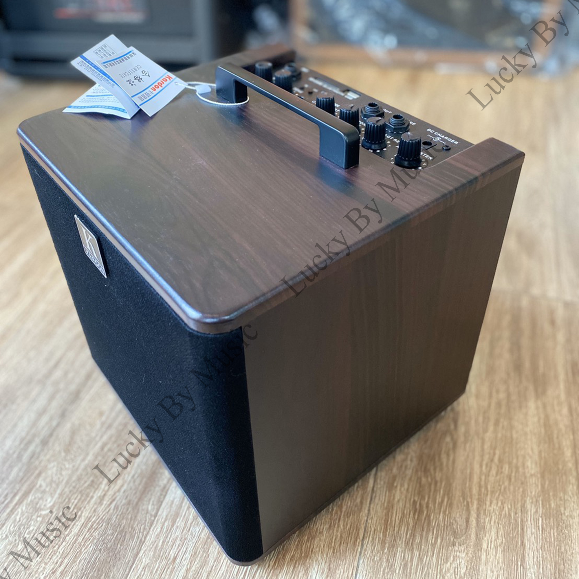 แอมป์กีต้าร์โปร่ง Kardon-A20 ให้ซาวด์ที่คมชัด มี Reverb ให้ ต่อหูฟัง,Aux inได้ รวมถึงสามารถเชื่อมต่อBluetooth (ฟรีหูฟัง)