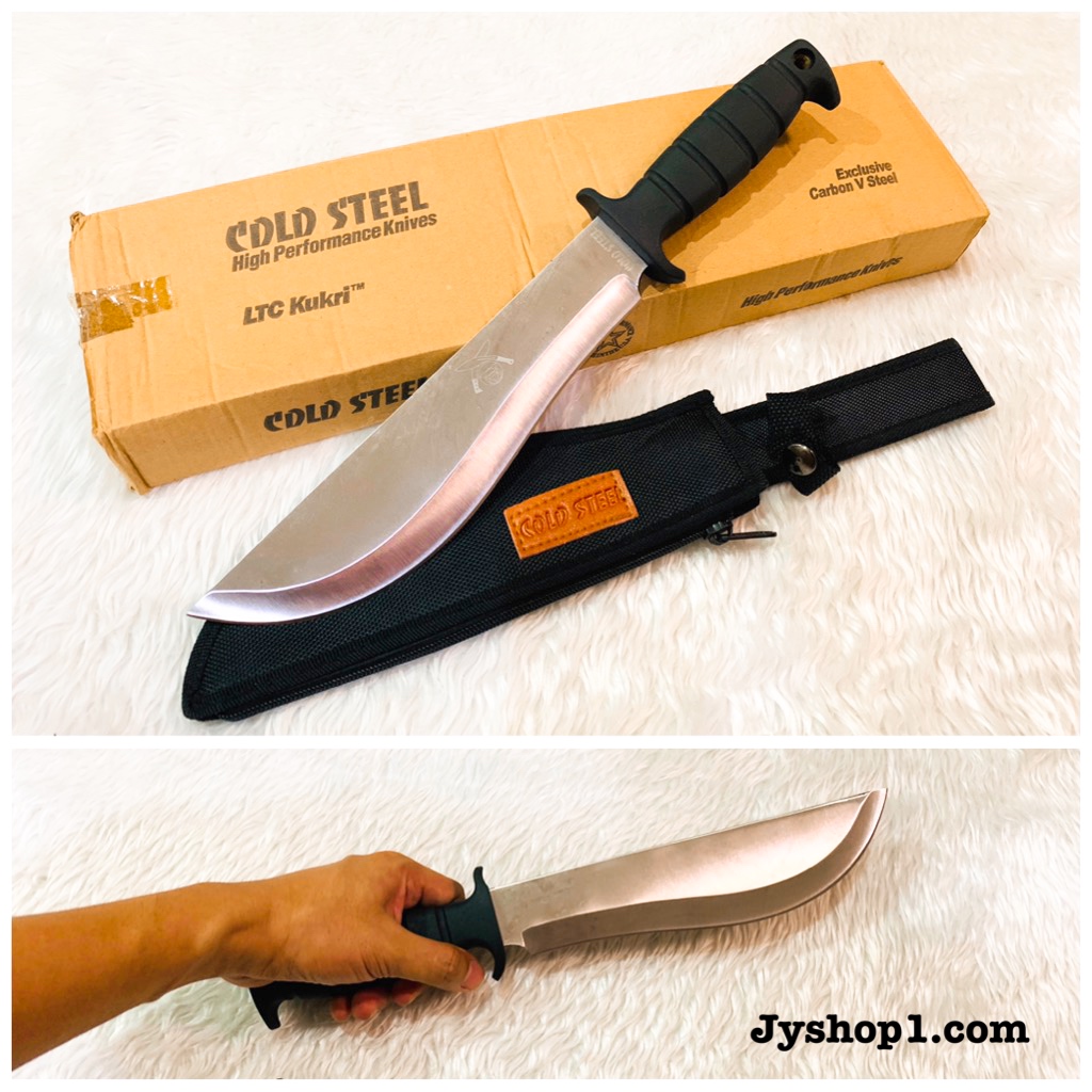 มีดใบตาย Coldsteel Conqueror ใบมีดเงิน