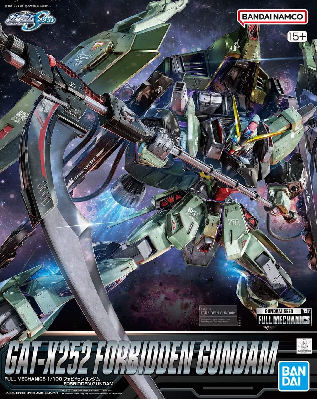 (Bandai) FULL MECHANICS 1/100 Forbidden Gundam
