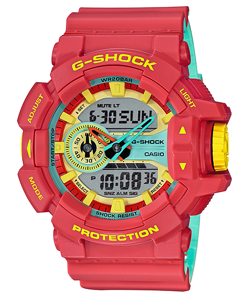 G-Shock Breezy Rasta Color Series ของใหม่แท้100% รับประกัน 1 ปี GA-400CM-4ADR