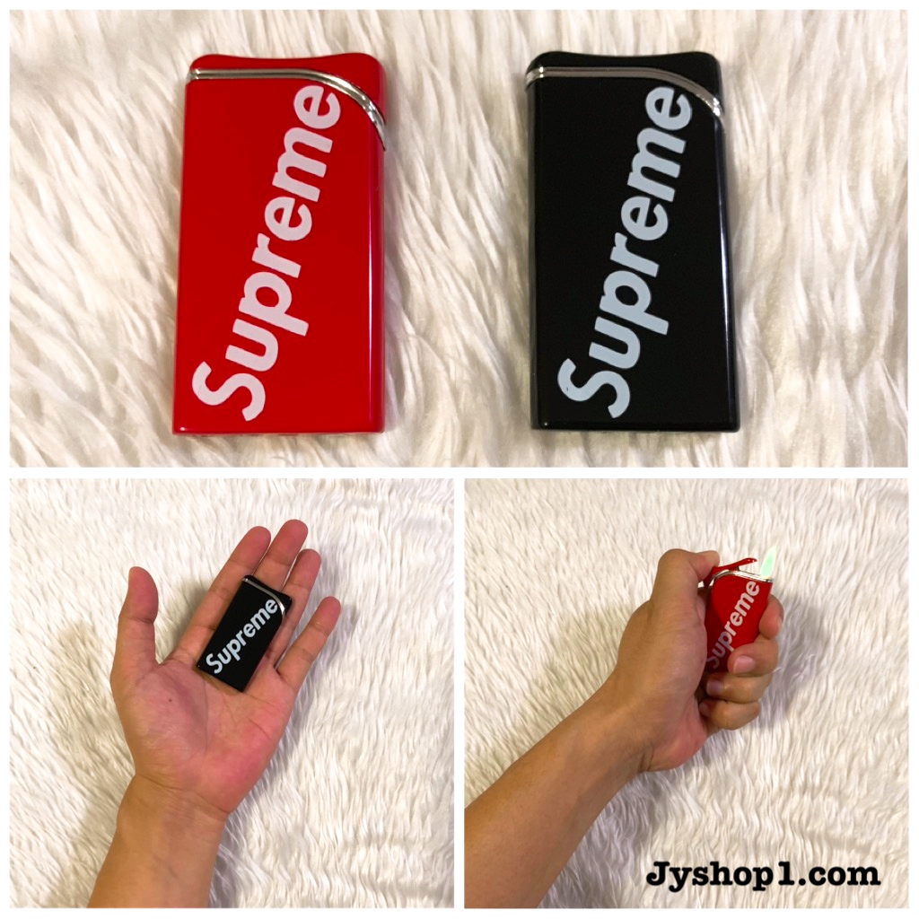 ไฟแช็ค ไฟฟู่ แท่งเหลี่ยม Supreme