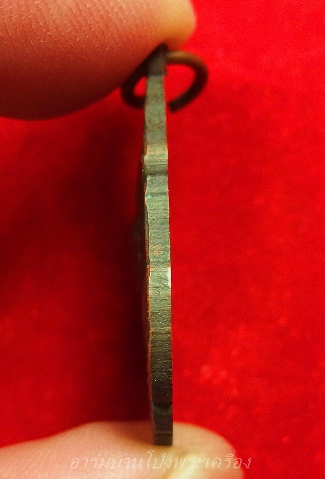 หลวงพ่อพวง วัดหนองหูช้าง รุ่นแรก ปี๑๙ เนื้อทองแดงรมดำ(องค์ที่3)