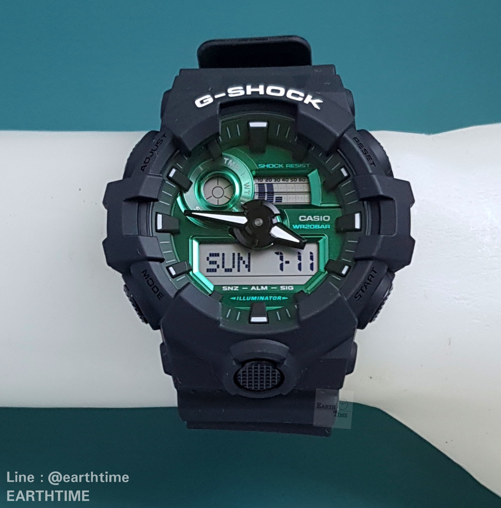 G-Shock GA-700MG-1A Midnight Green Series ของใหม่แท้100%