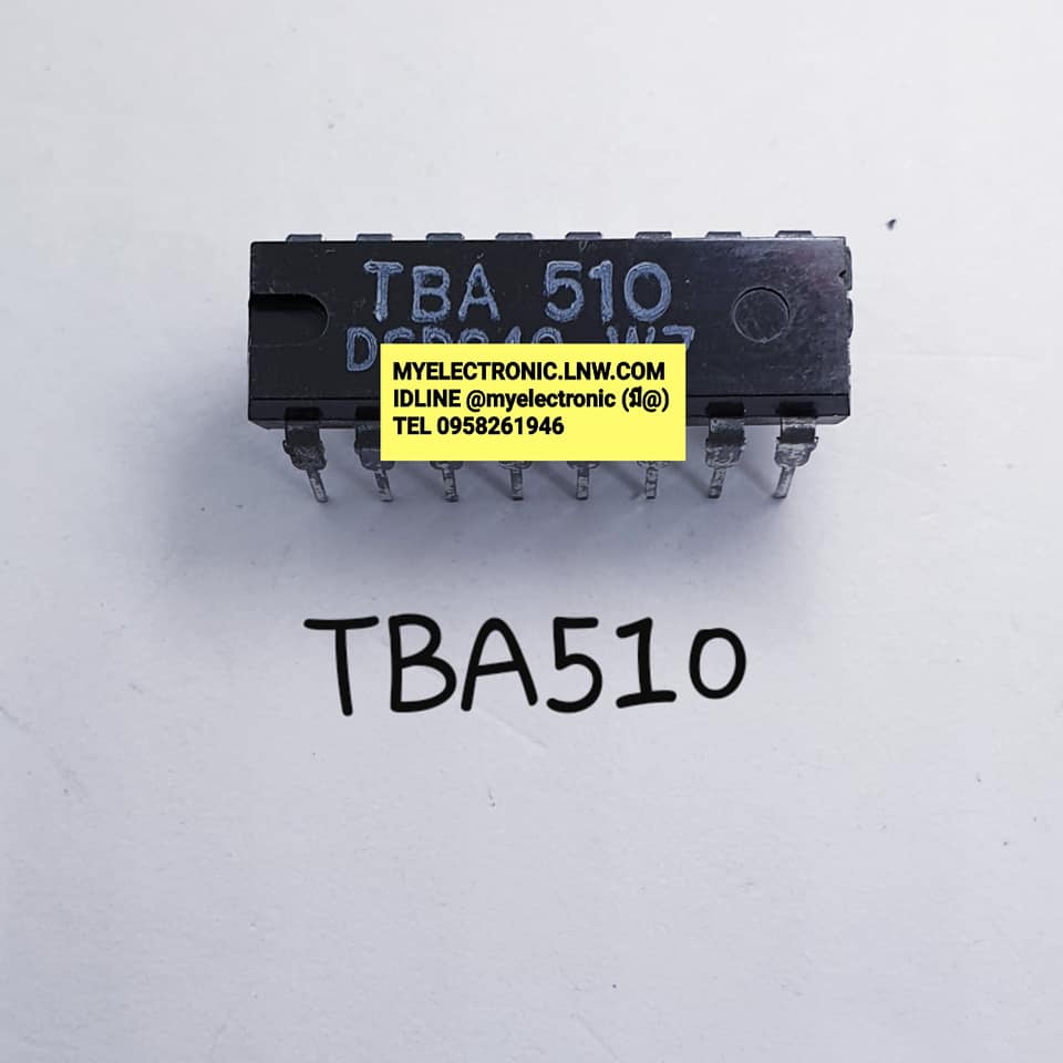 TBA510ยี่ห้อตัวถังDIP16ขาราคาตัวละบาท