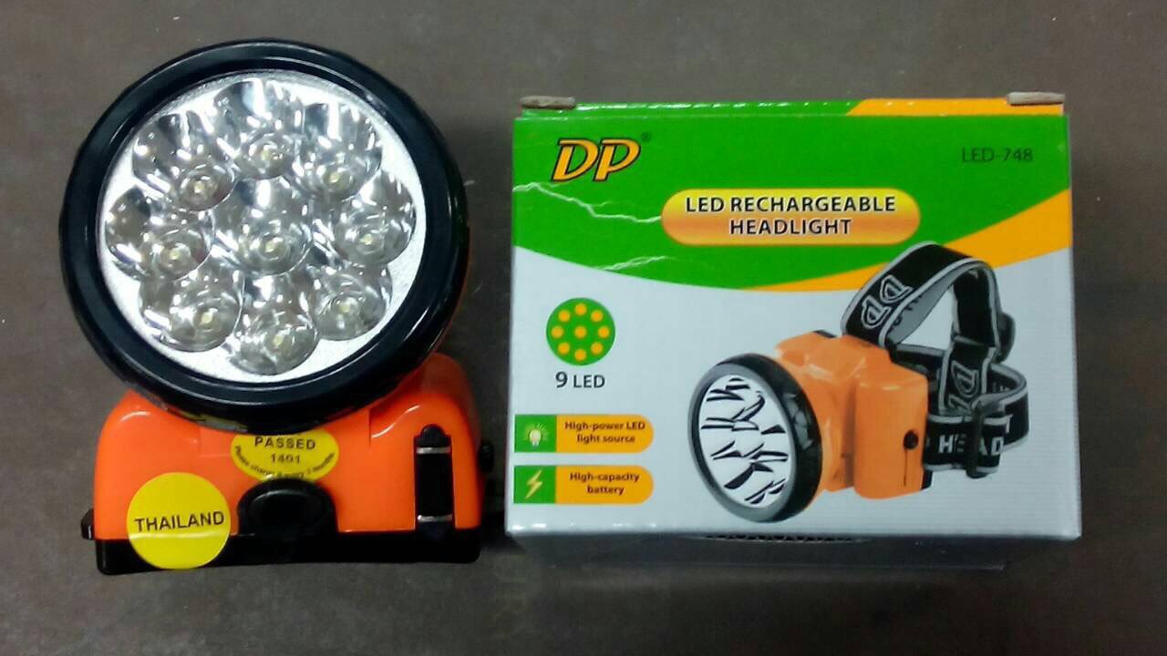 ไฟคาดหัวDP รุ่น LED-748 เหลือง