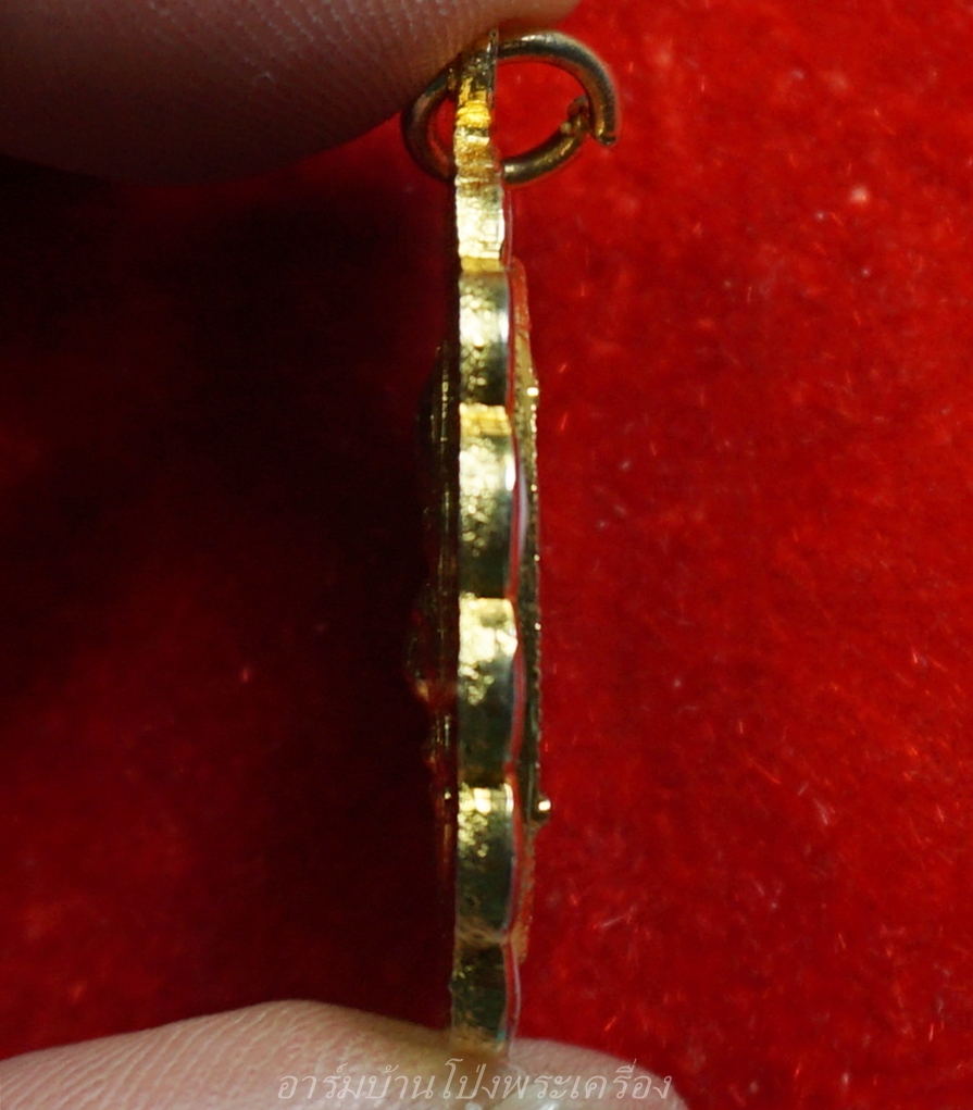 หลวงพ่อแทน วัดธรรมเสน รูปถ่าย หลังลูกเสือ(องค์ที่1)