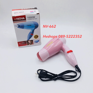 ไดร์เป่าผมขนาดพกพา NOVA รุ่น NV-662