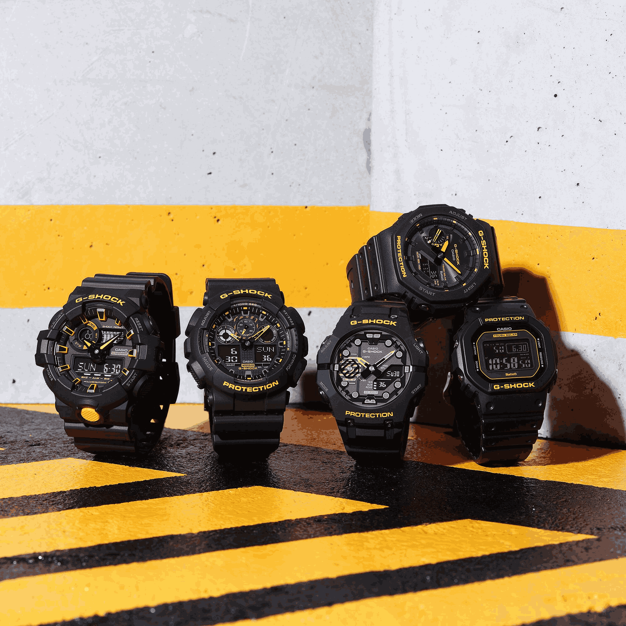 GA-B001CY-1A l Caution Yellow Series l G-Shock