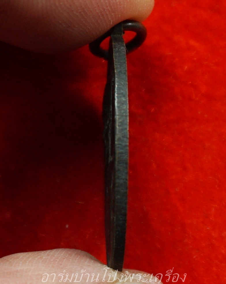 อาจารย์แป๊ะ วัดคงคาราม รุ่นแรก ปี๒๕๑๖ เนื้อทองแดงรมดำ(องค์ที่1)