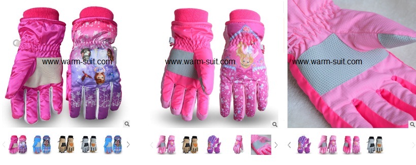 ถุงมือสกีเด็ก 5-12 ขวบ ค่ะ แบบที่ 2
