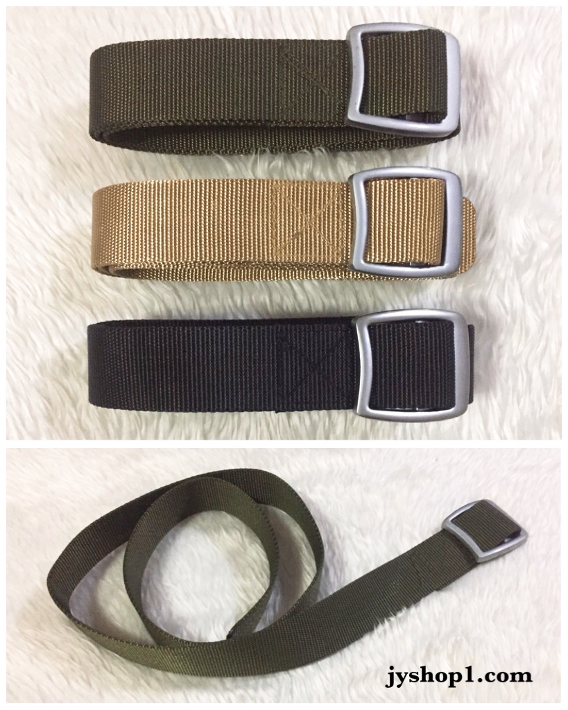 เข็มขัด เข็มขัดสนาม Blackhawk หัวโลหะเงิน
