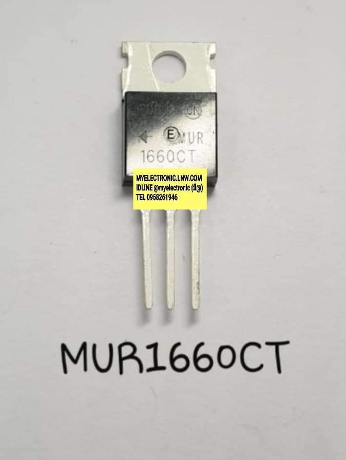 ขาย , MUR1660CT , ตัวถัง , TO-220 , ยี่ห้อ , ON-SEMI , CODUCTOR , ราคา , ตัวละ , , . . . หน่วย , บาท
