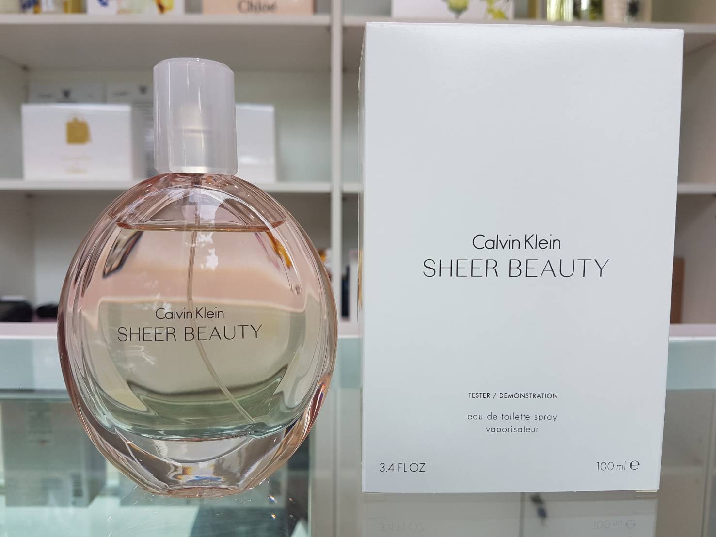 Tester Ck Sheer Beauty EDT 100ml. น้ำหอมแท้ 100%