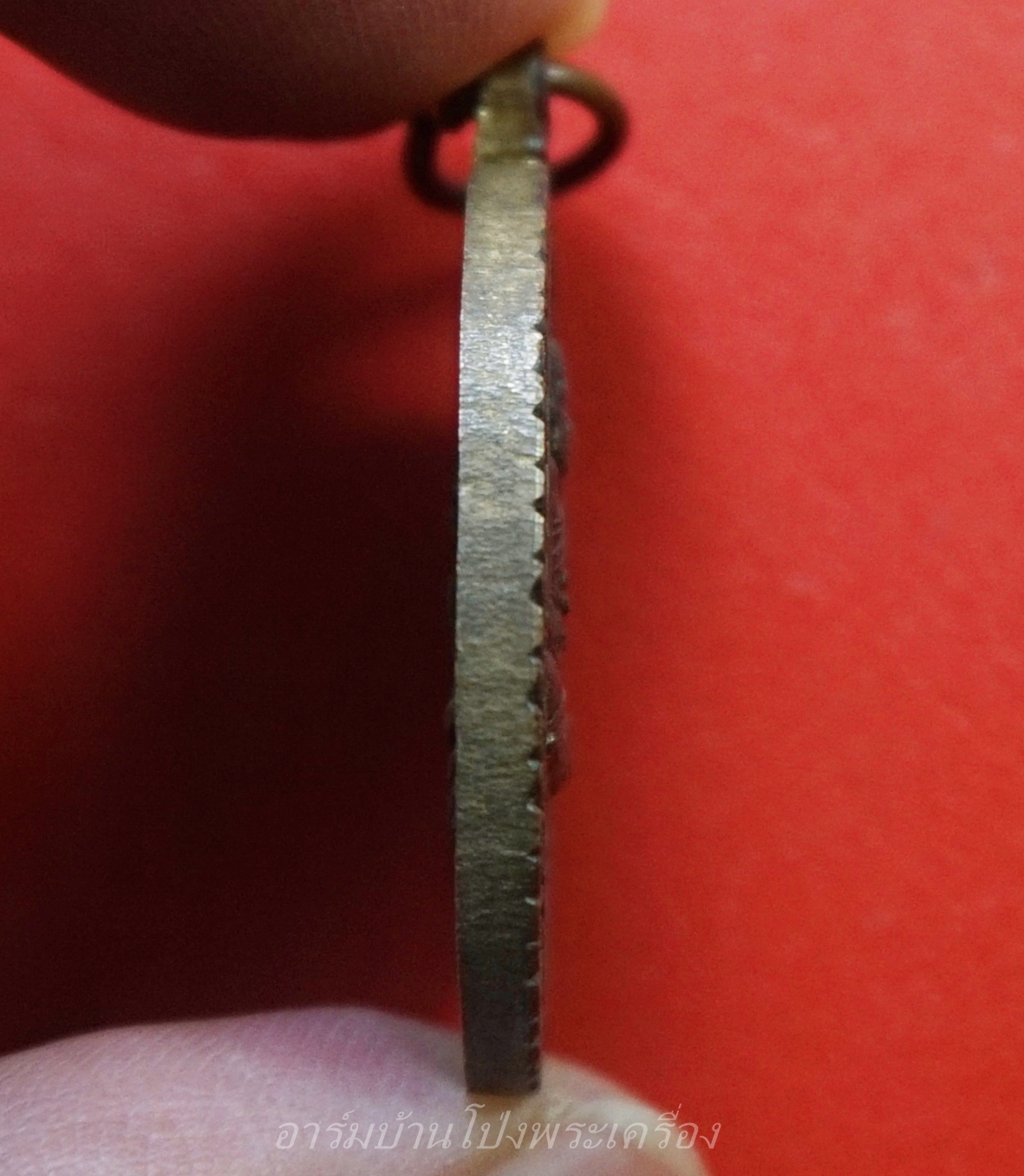 อาจารย์บัว วัดเขาแดน รุ่นฉลองพัดยศ ปี๒๕๔๐ เนื้อนวะ(องค์ที่2)