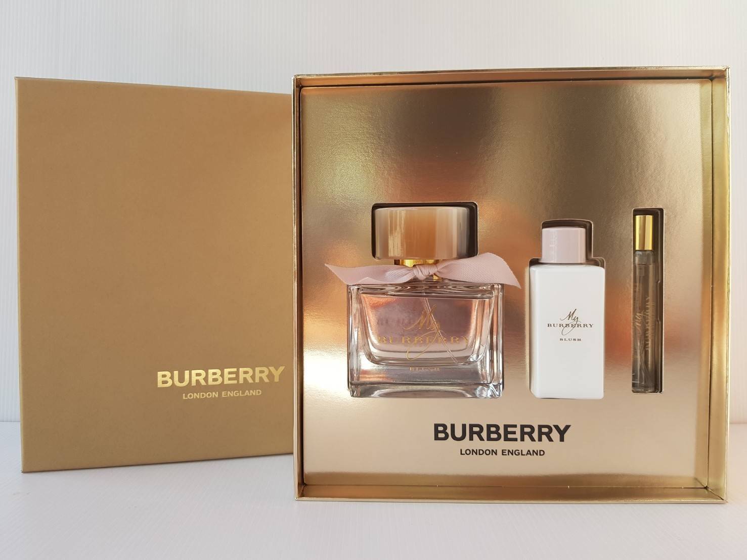 Set Burberry My Blush EDP 90ml. Body Lotion 75ml. Mini 7.5ml. น้ำหอมแท้ 100%