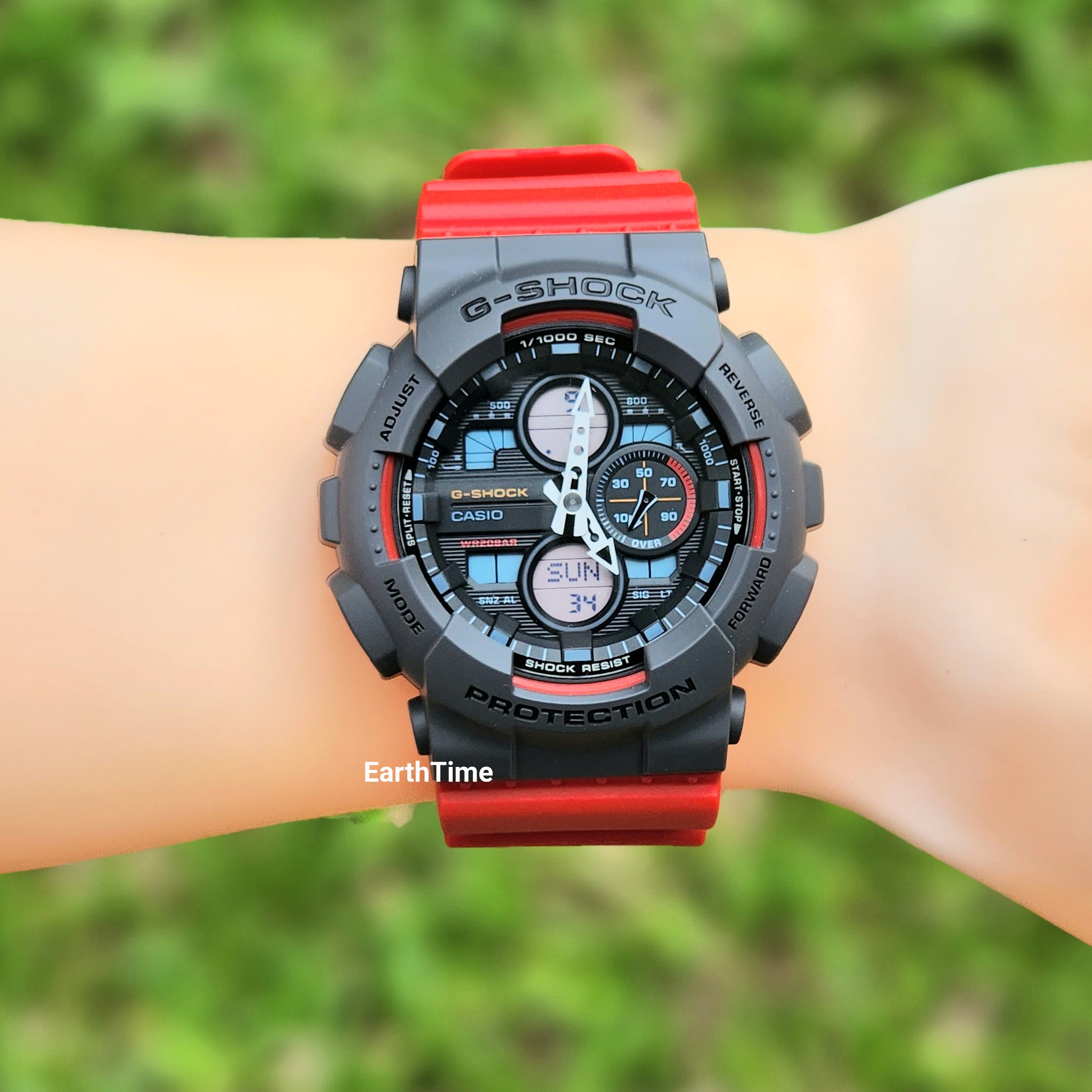G-Shock GA-140 Analog-Digital Series ของใหม่แท้100% รุ่น GA-140-4ADR