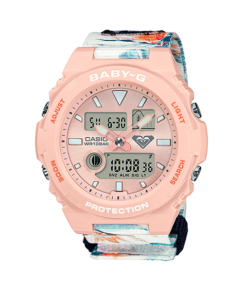 Baby-G G-LIDE x ROXY Collaboration Limited 25th ของใหม่แท้100% รับประกัน 1 ปี รุ่น BAX-100RX-4
