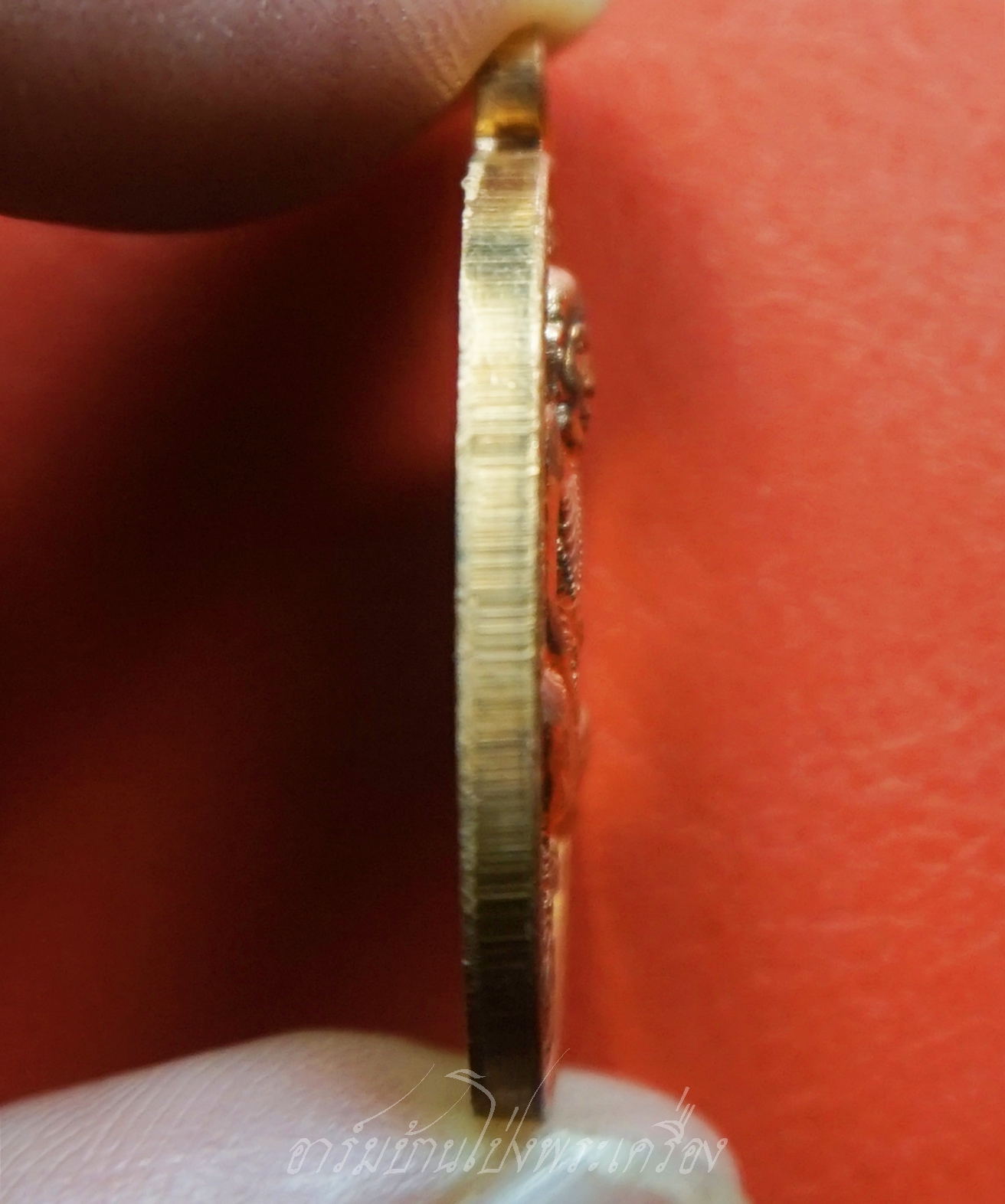 หลวงปู่หมุน วัดบ้านจาน รุ่นสร้างศาลา บูชาครู ปี๒๕๖๑ เนื้อทองแดง(องค์ที่1)