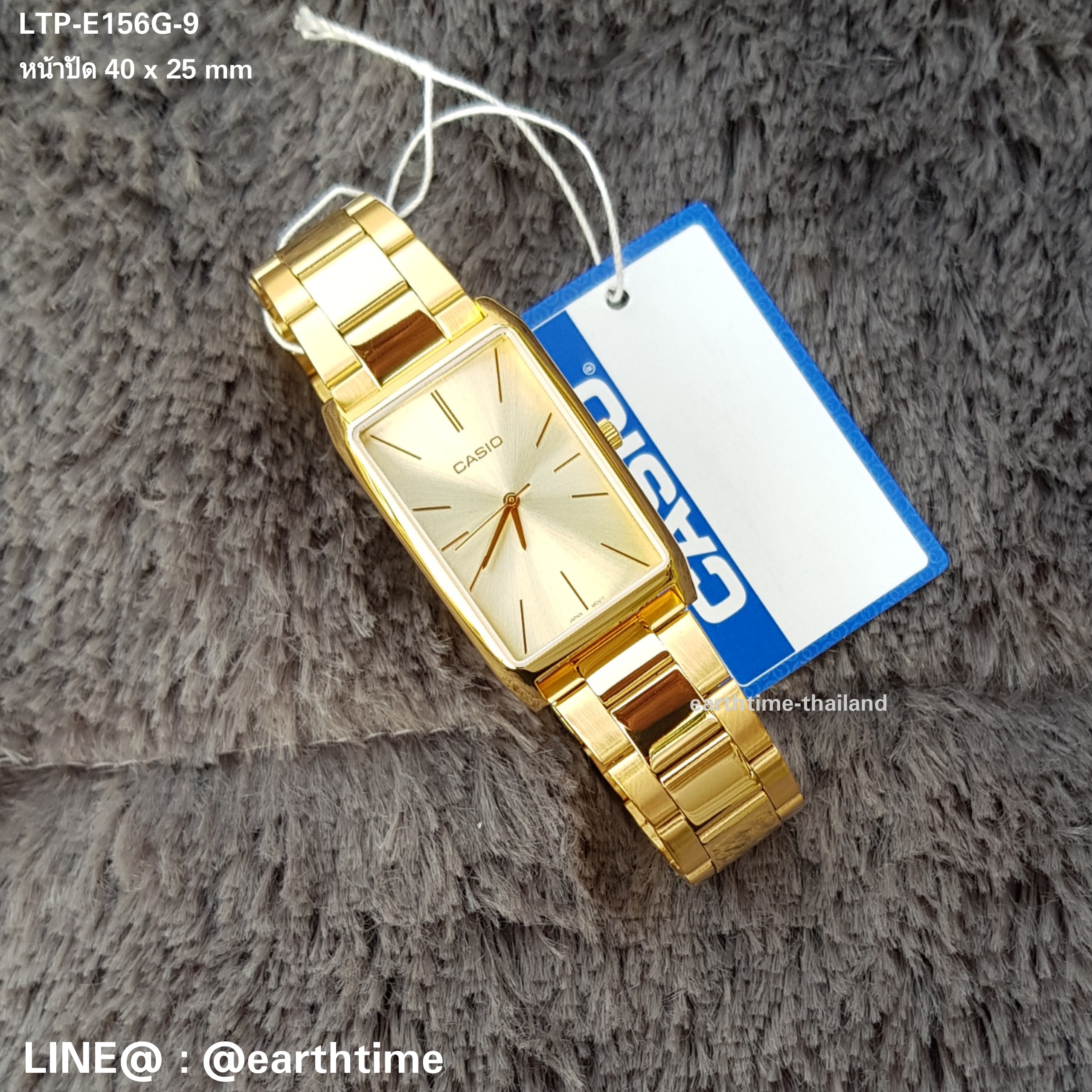 CASIO WOMEN STANDARD รุ่น LTP-E156G-9