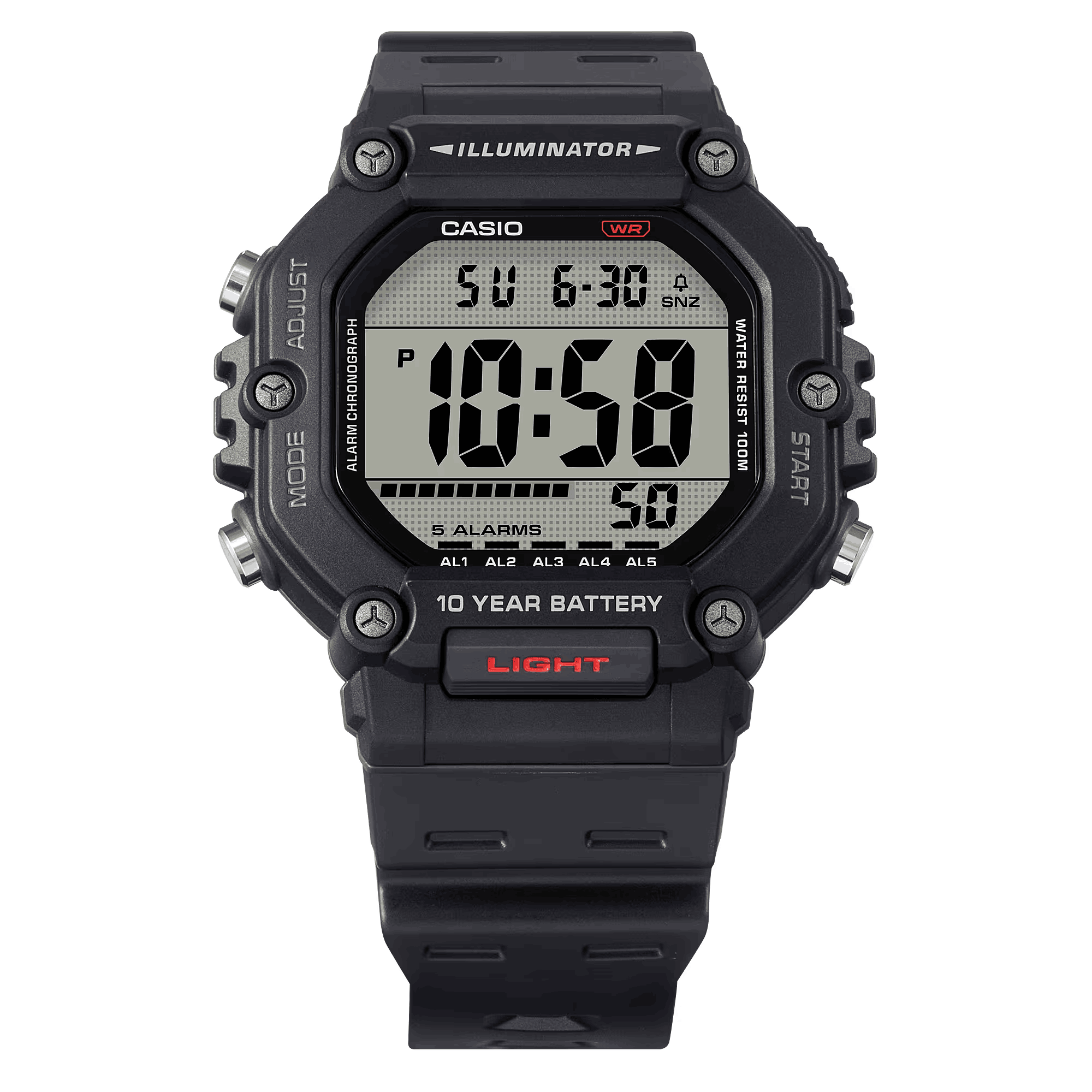 AE-1600H-1AV l CASIO สายเรซิ่น