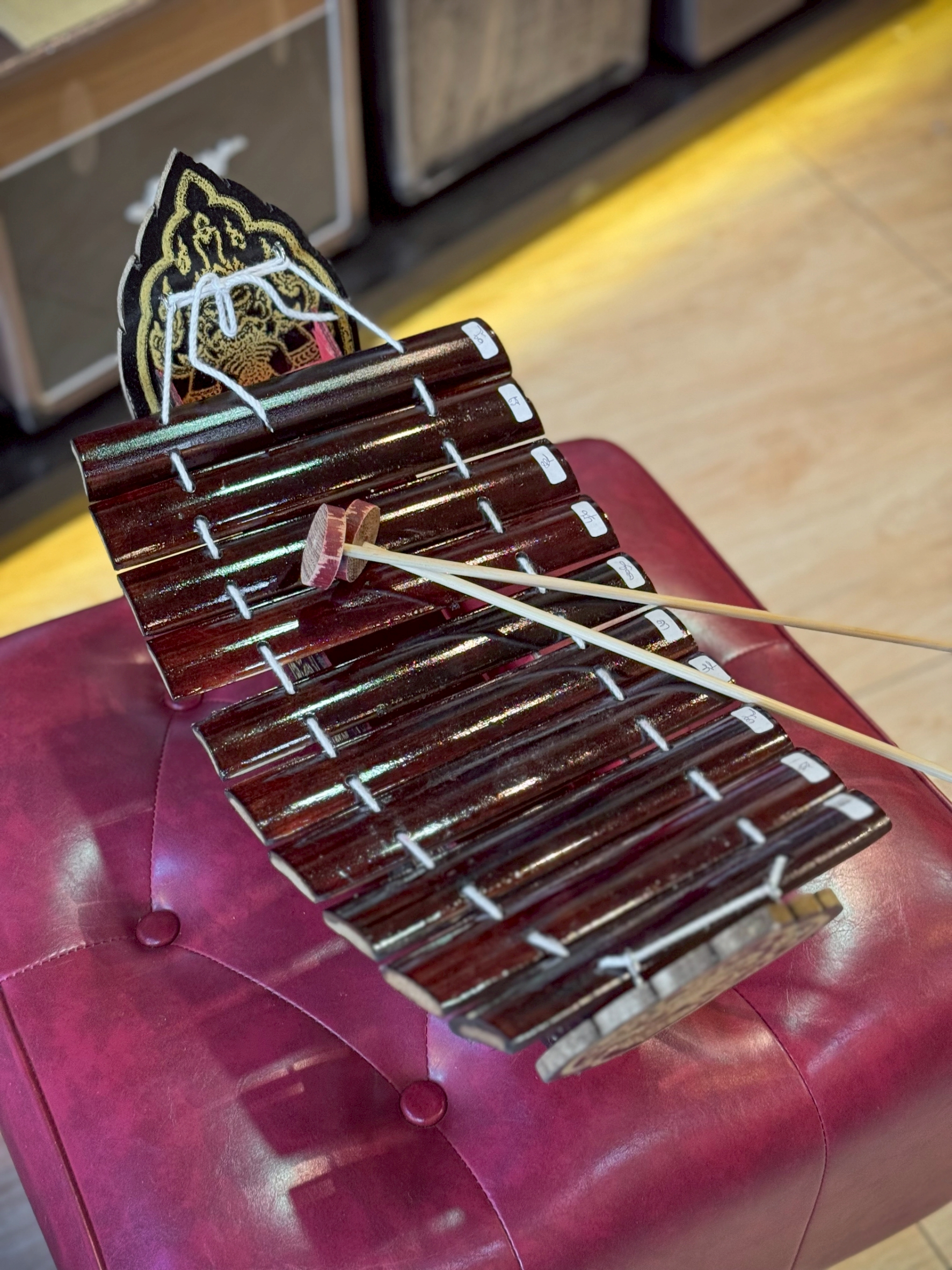 ระนาดเอก สำหรับเด็ก ลูกระนาด 10 ราง ทำจากไม้จริง ระนาด พร้อมไม้ตี ระนาด ระนาดสำหรับเด็ก เลือกสีได้ ใช้งานได้จริง