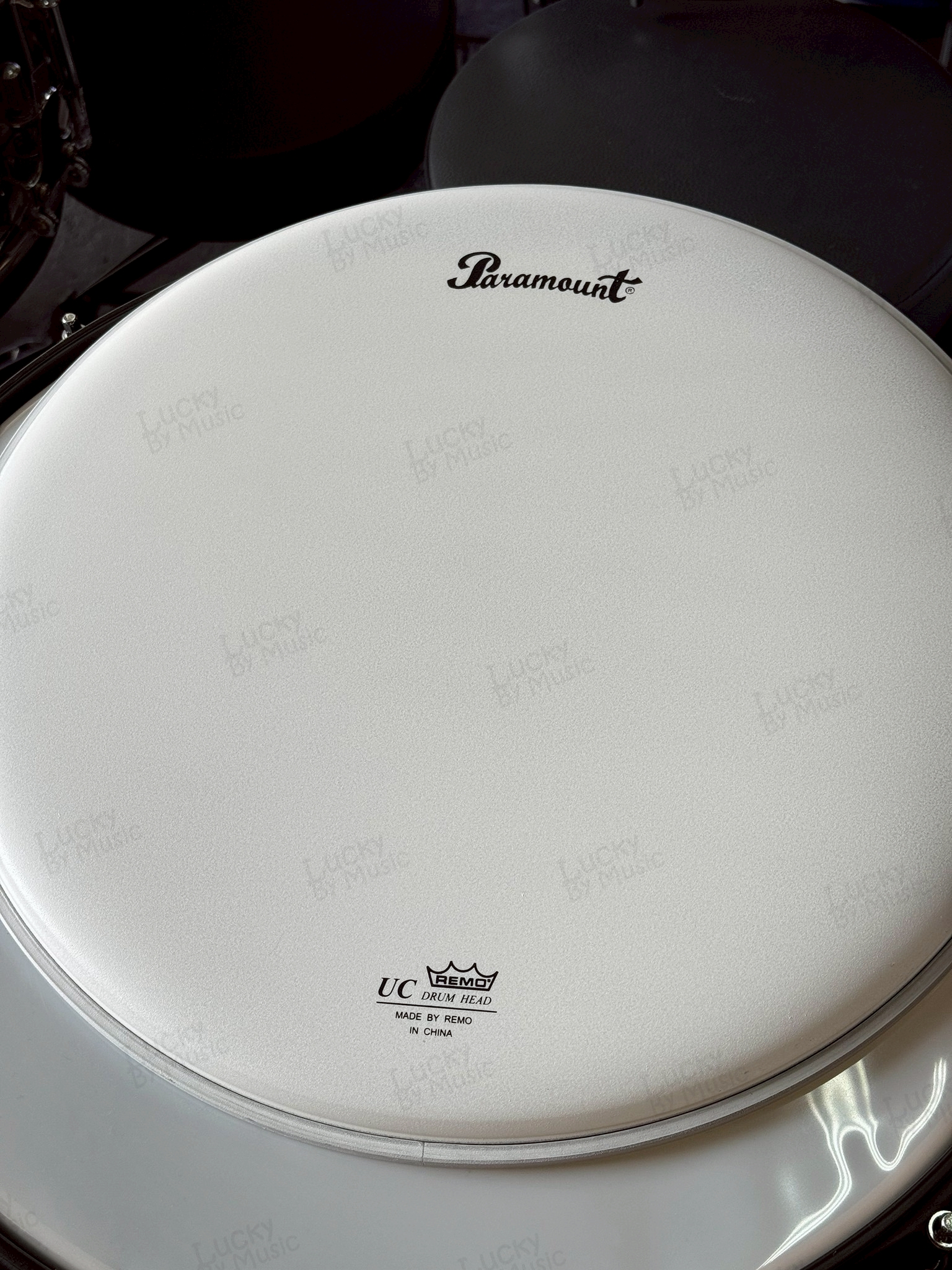 หนังสแนร์มาร์ชชิ่ง Paramount x Remo PBH14RC 14 นิ้ว 2 ชั้น หนังบน (Marching Snare Batter Head) แบบเคลือบด้าน