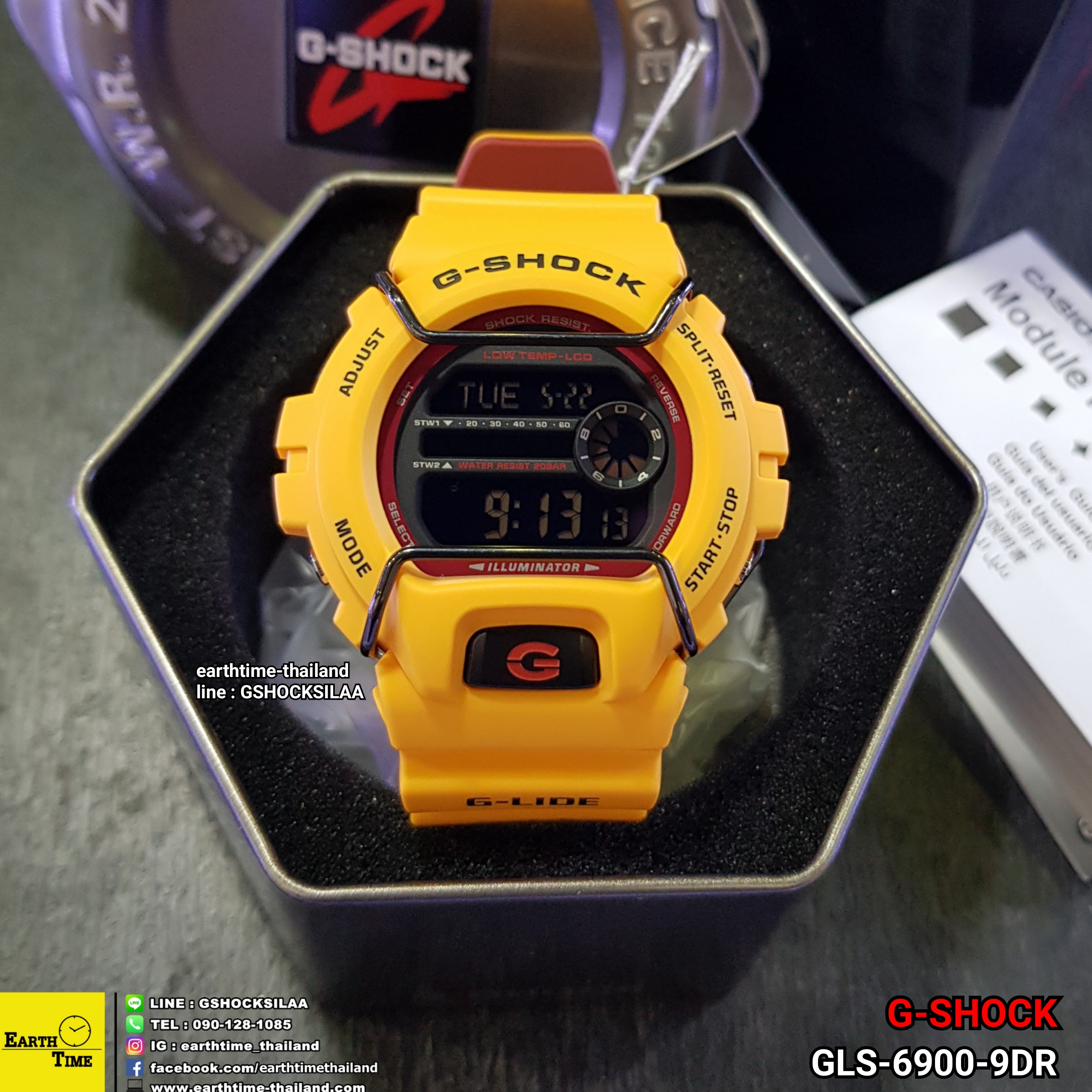 G-Shock ของใหม่แท้100% รับประกัน 1 ปี GLS-6900-9DR