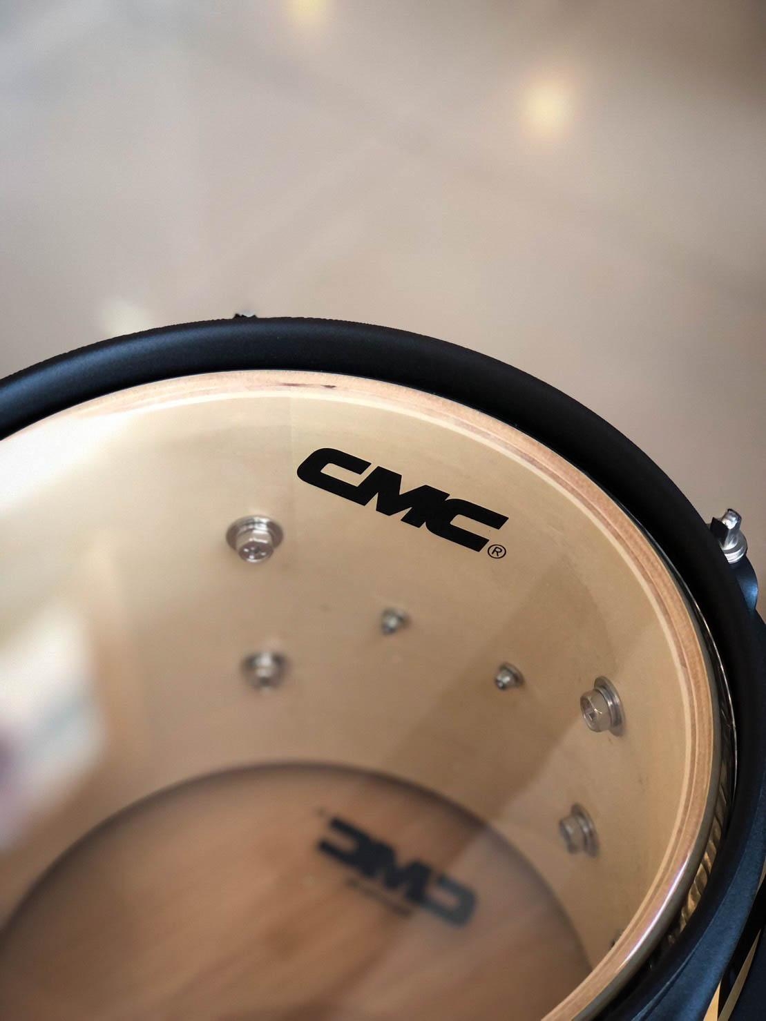 [ พร้อมส่ง ] CMC Remix กลองทอมเสริม ขนาด 8" นิ้ว สี King fisher blue ไม้ PARA+POPLAR อะไหล่โครเมียม กลองทอมแยก กลองทอม