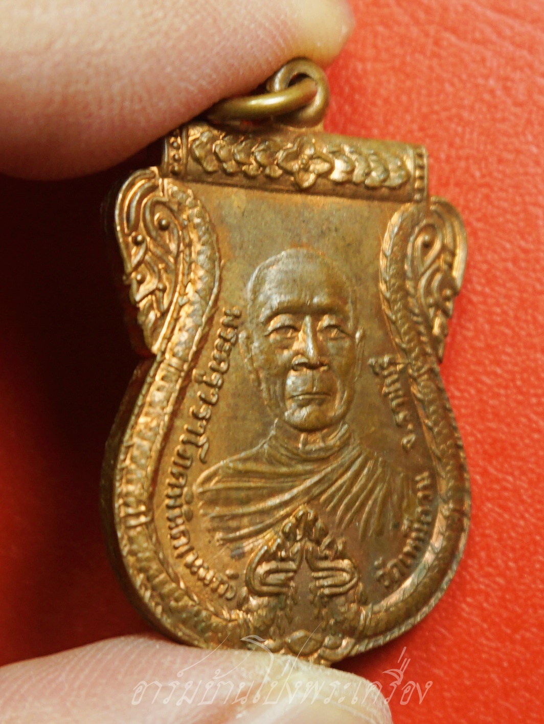 หลวงปู่นนท์ วัดเหนือวน รุ่นสี่ ปี๒๕๓๖ เนื้อทองแดงผิวไฟ(องค์ที่3)