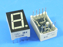 ขาย TOS-5161BE-B7-SEGMENT COMMON ANODEเซเว่นเซกเมนท์คอมมอนอาโนด1หลักสีแดง10ขา ราคา ตัวล่ะ . . . . หน่วย บาท