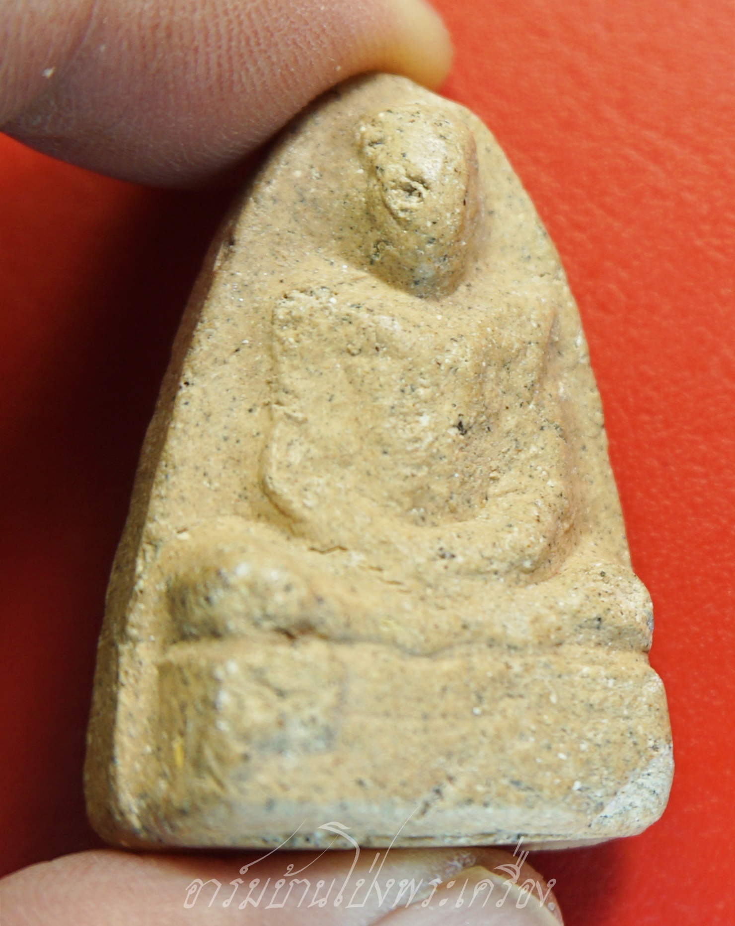 หลวงพ่อแทน วัดธรรมเสน รูปเหมือน เนื้อผง(องค์ที่1)