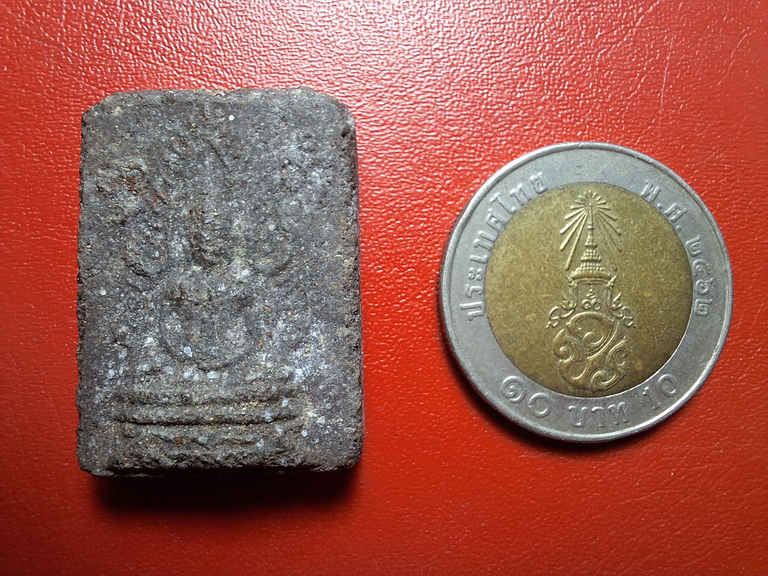 หลวงปู่อินทร์ วัดโบสถ์ พระพุทธชินราช ผงไคลเจดีย์ ปี๒๔๙๗ พิมพ์ใหญ่ ฐานสูง(องค์ที่6)