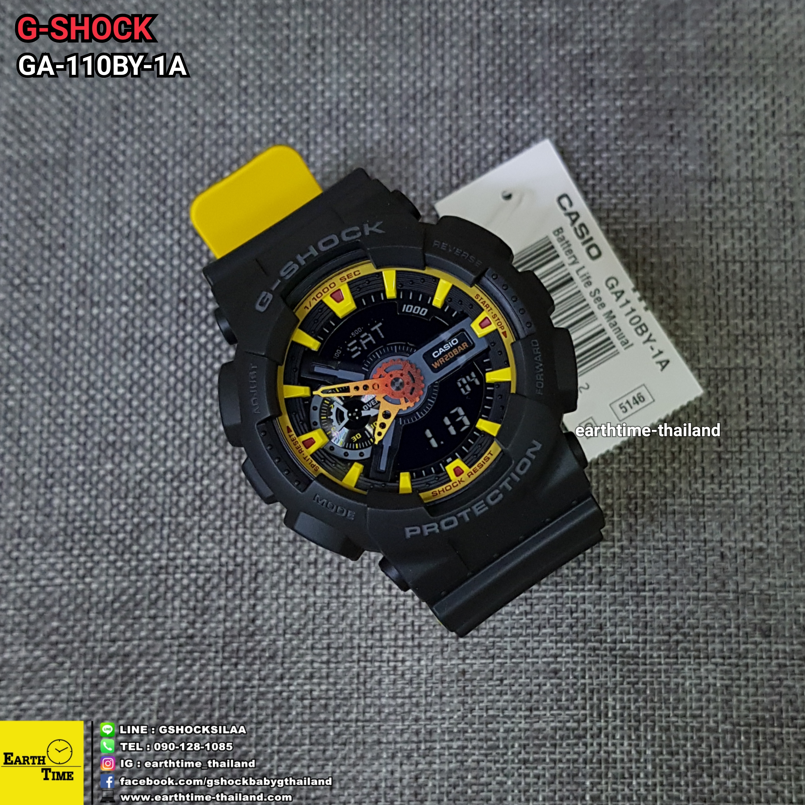 G-Shock ของใหม่แท้100% รับประกัน 1 ปี GA-110BY-1ADR