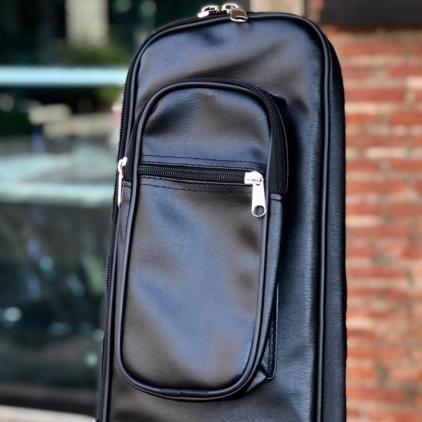 TAKANE ซอฟเคสเบส บุฟองน้ำหนา กระเป๋าเบส เป็นหนัง กันน้ำได้ มีหูหิ้ว/สายสะพาย กระเป๋ากีตาร์เบส